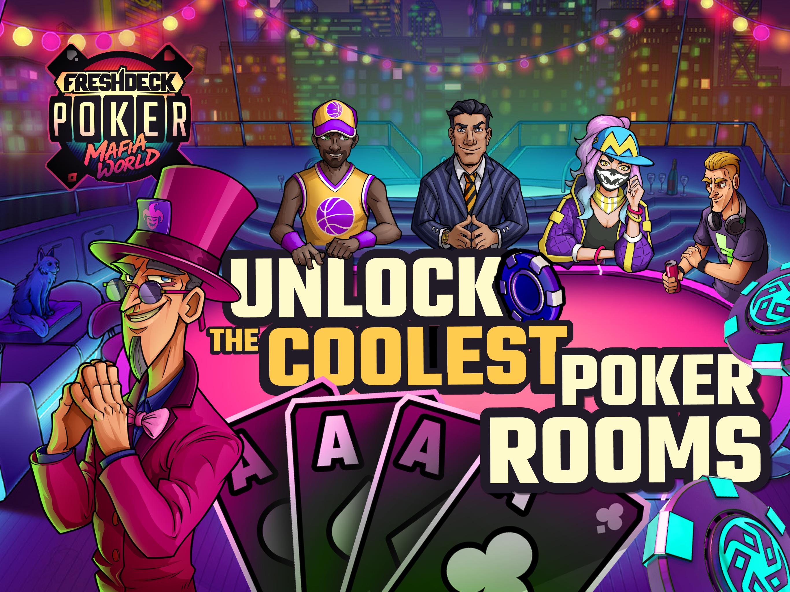Fresh Deck Poker - Mafia World & Texas Holdem Gang 3.3.2 Screenshot 14