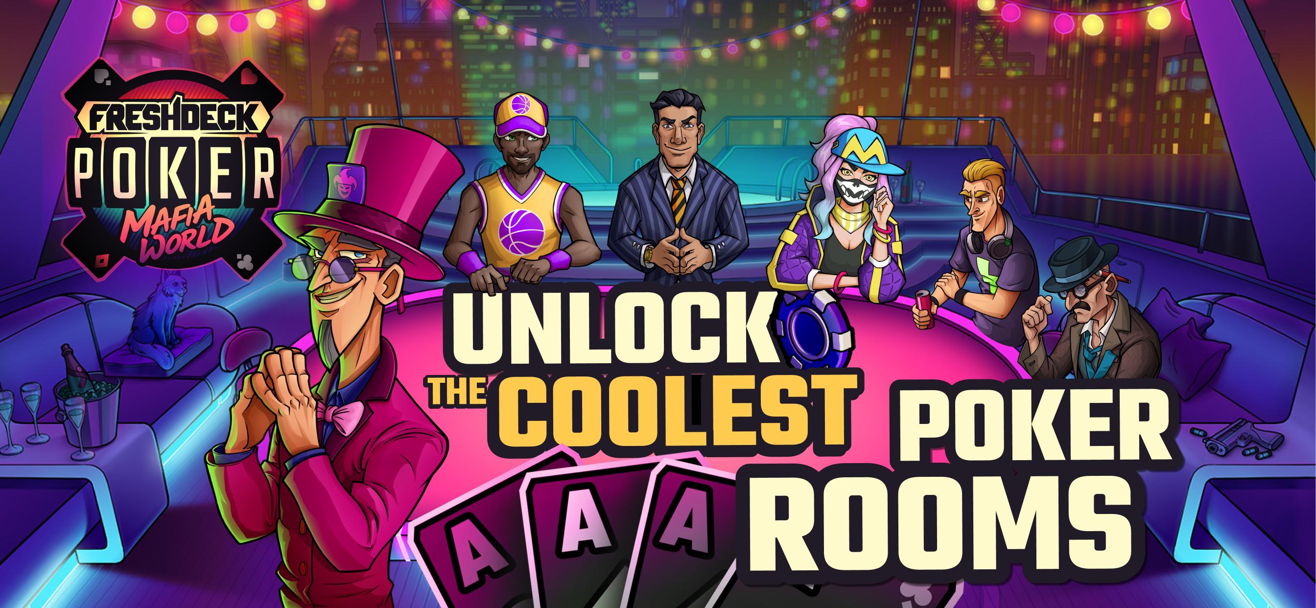 Fresh Deck Poker - Mafia World & Texas Holdem Gang 3.3.2 Screenshot 2