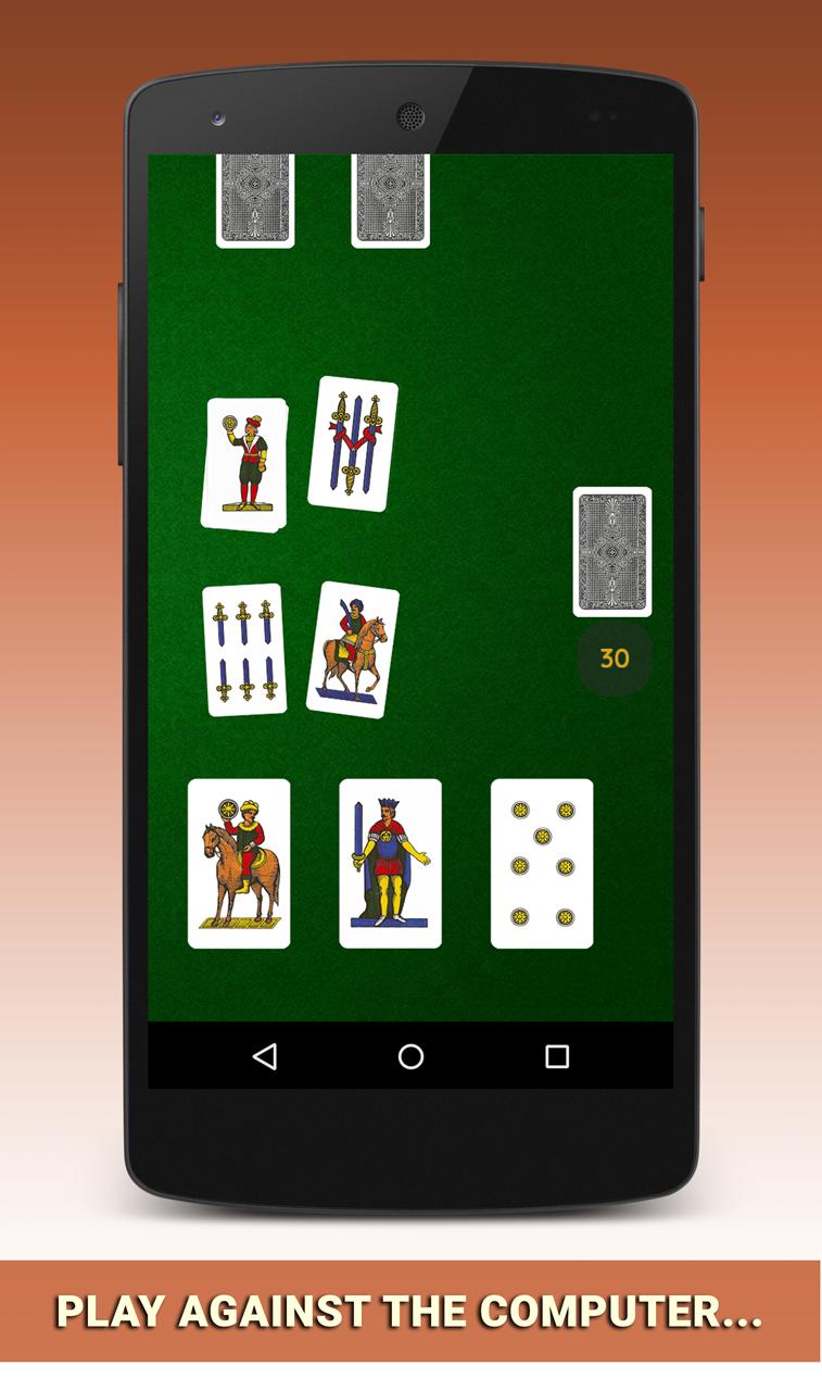 Scopa Italian Card Game 2.2.1 Screenshot 2