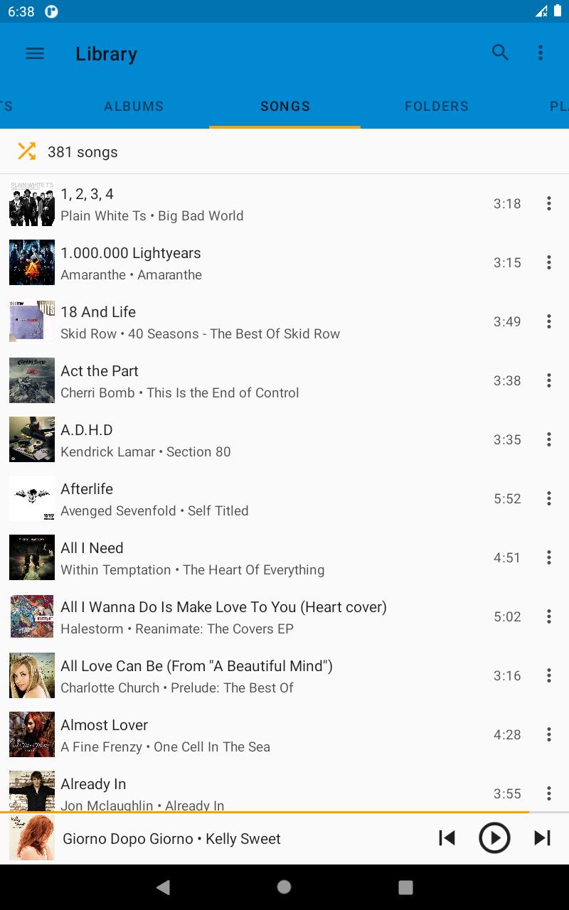 Musicat Basic Music Player 2.1.6-rc03 Screenshot 10