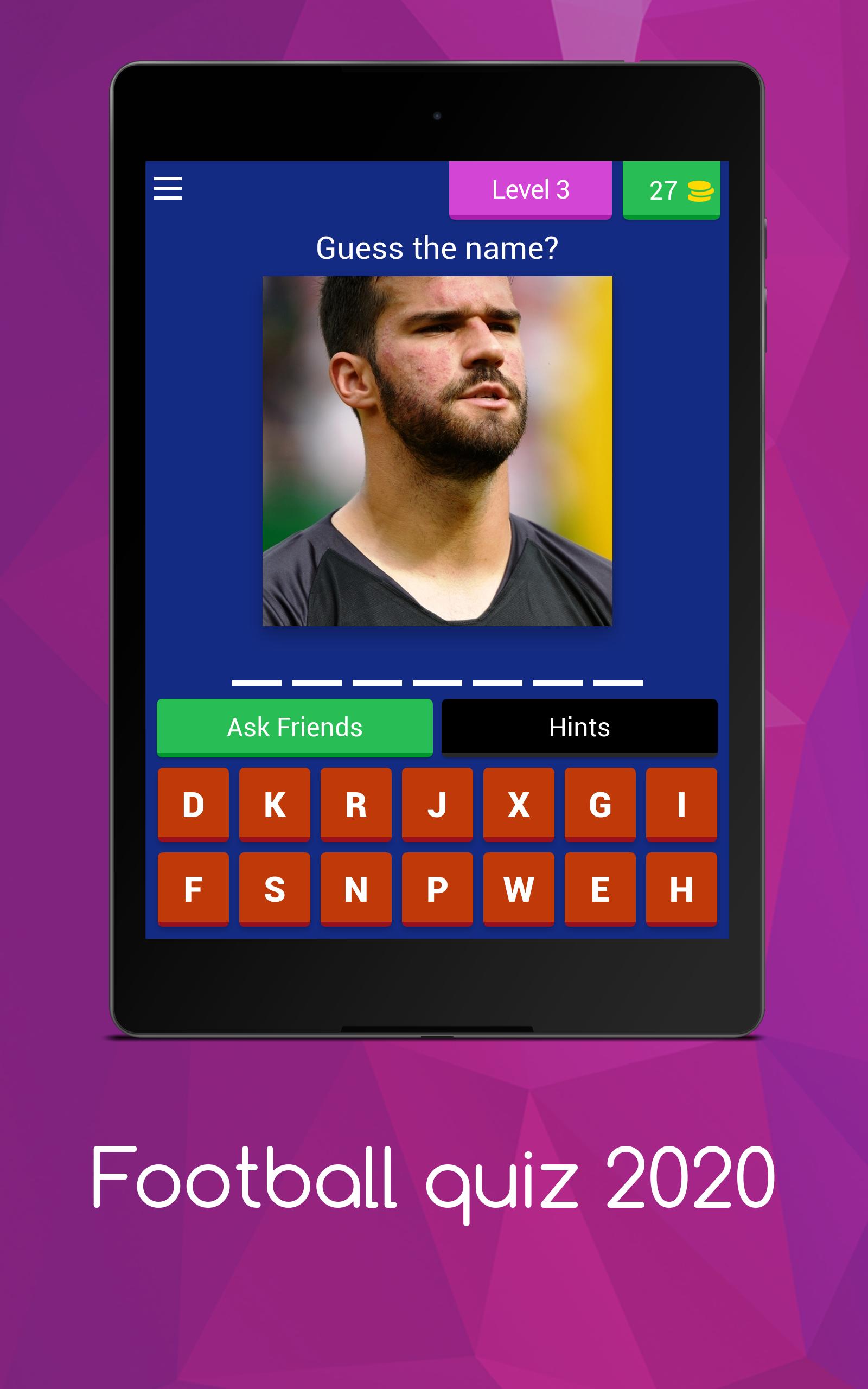 Guess the footballer 2021 - New Football Quiz 8.2.3z Screenshot 10