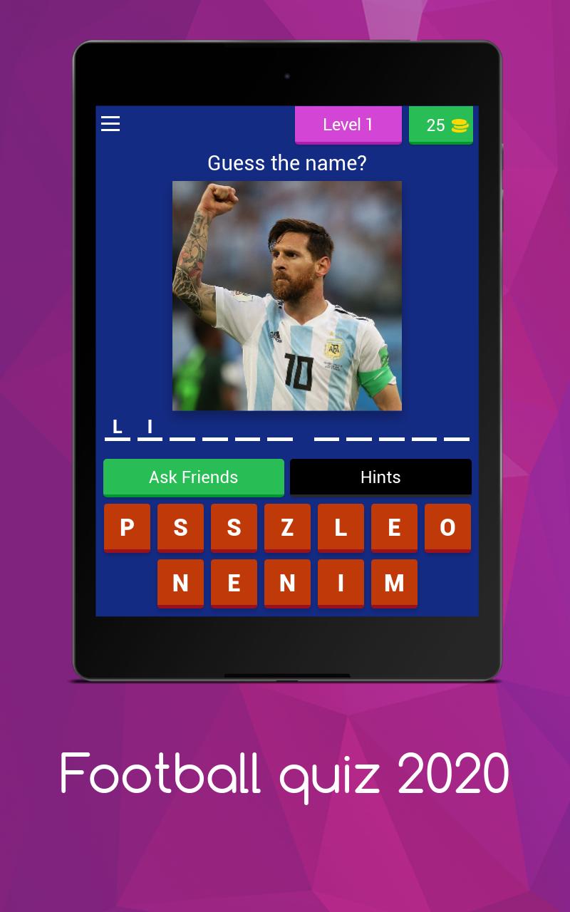 Guess the footballer 2021 - New Football Quiz 8.2.3z Screenshot 13