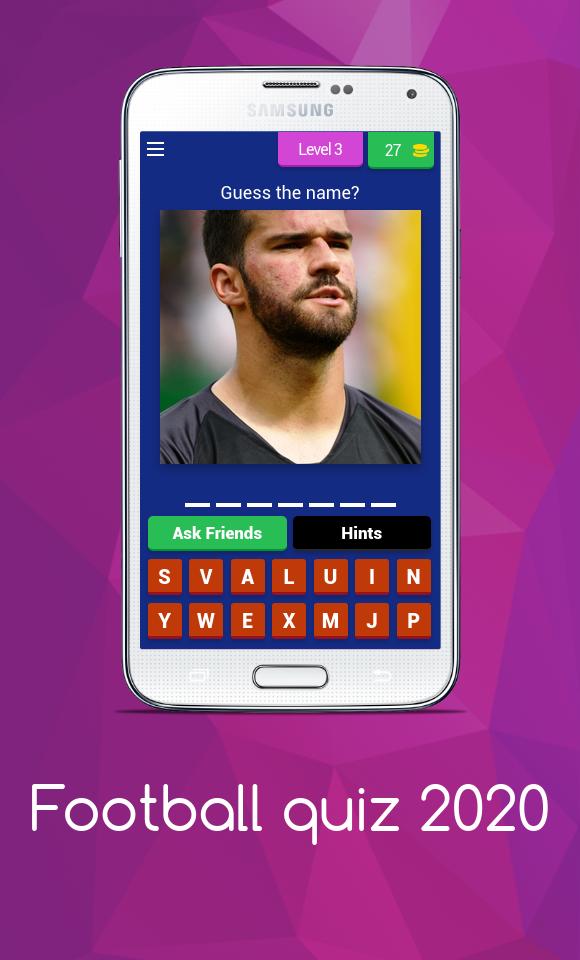 Guess the footballer 2021 - New Football Quiz 8.2.3z Screenshot 4