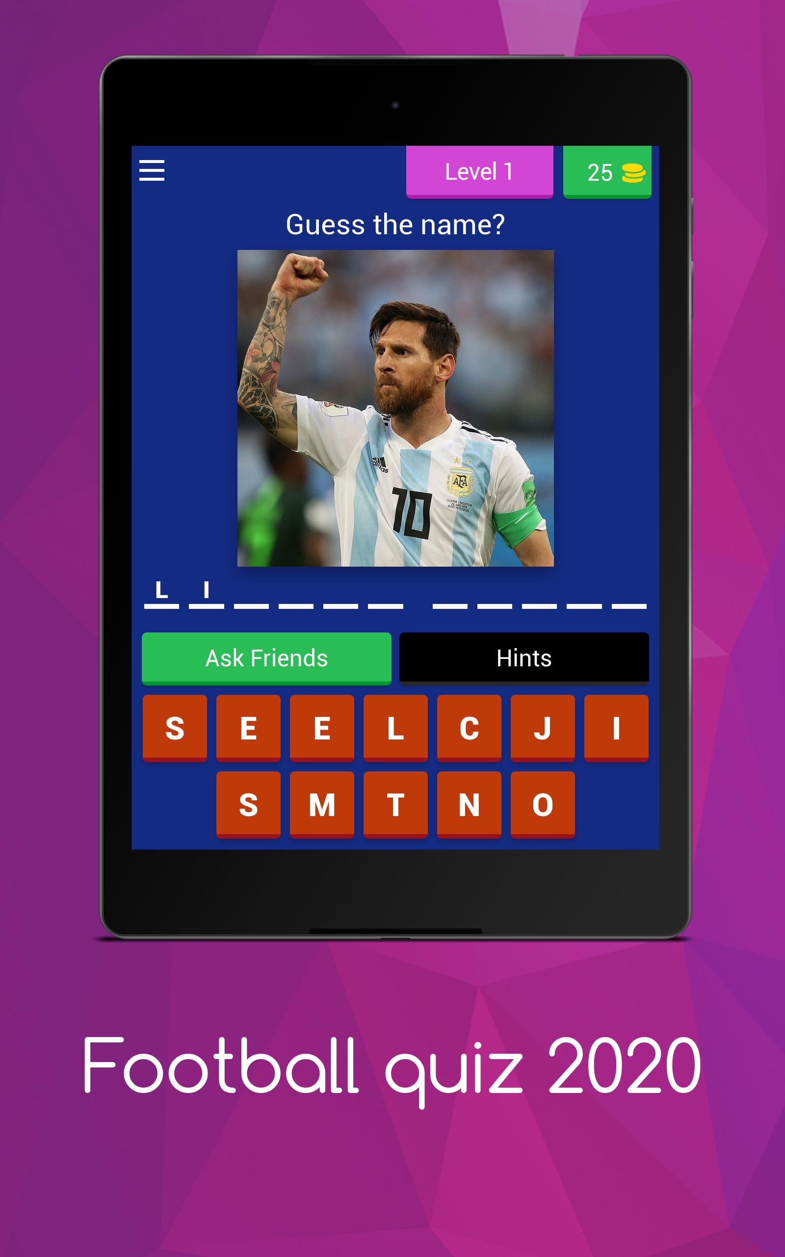 Guess the footballer 2021 - New Football Quiz 8.2.3z Screenshot 7
