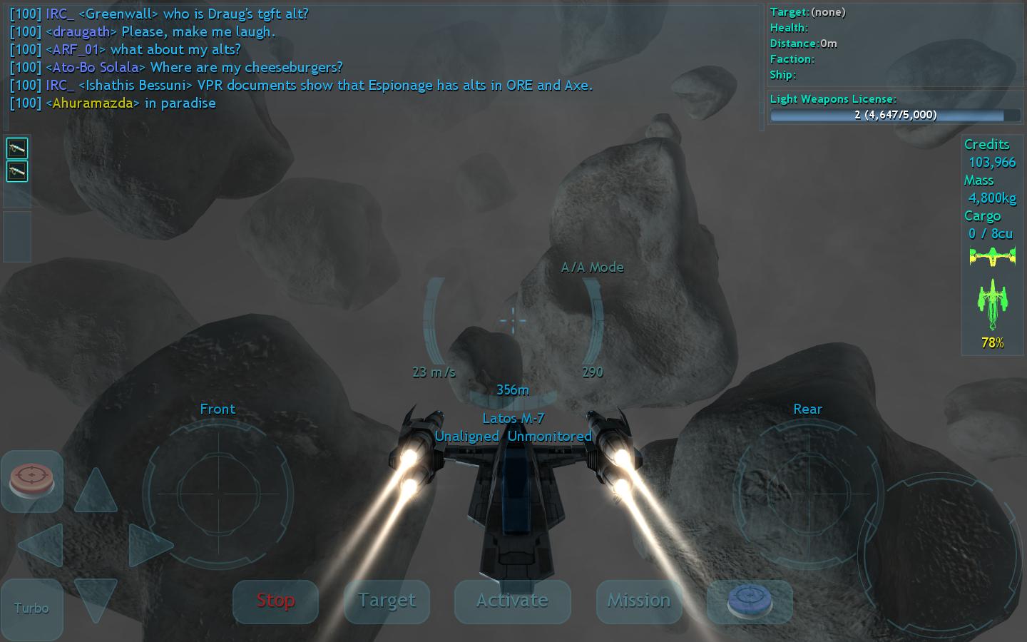 Vendetta Online (3D Space MMO) 1.8.582-minApi26 Screenshot 5