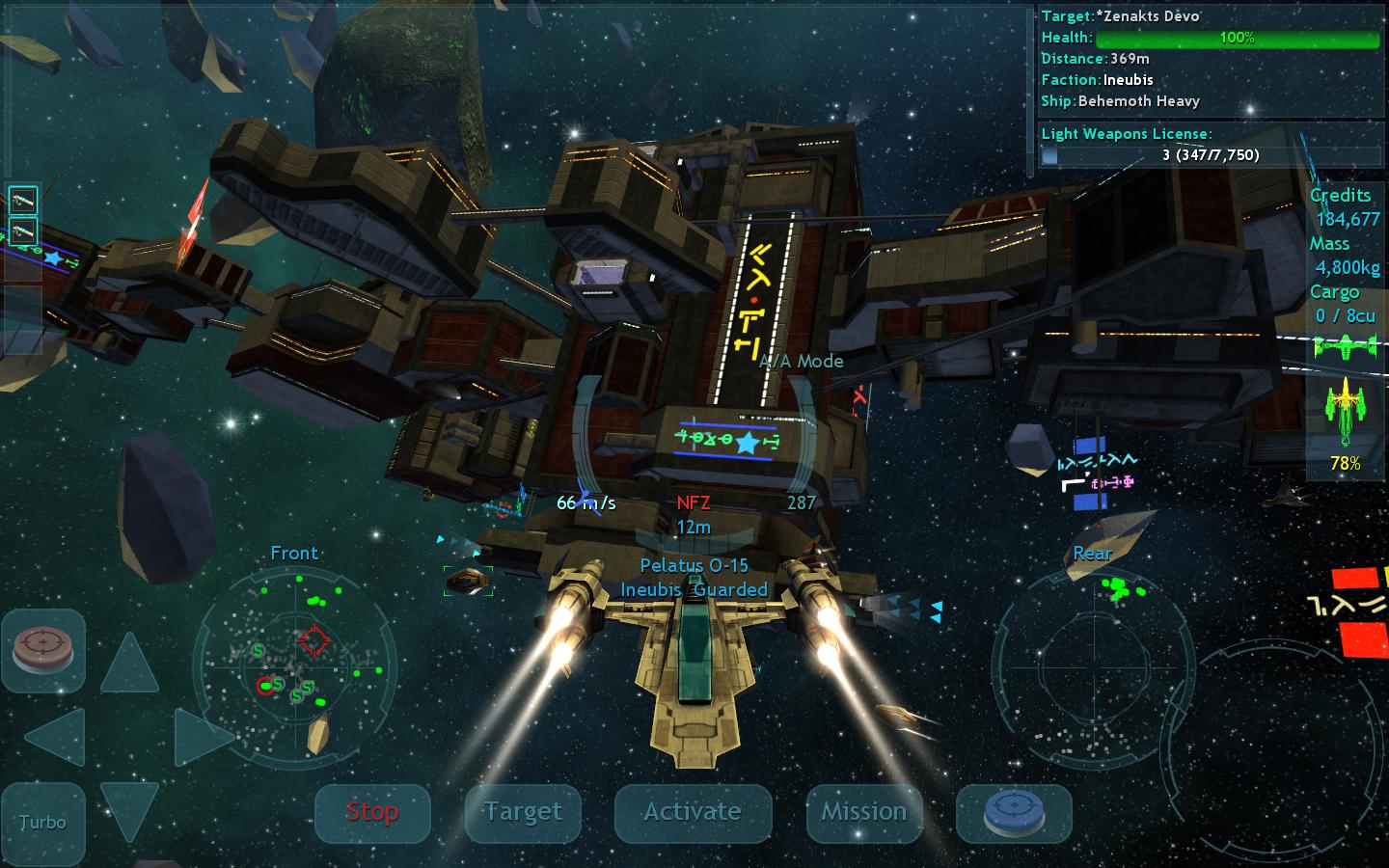 Vendetta Online (3D Space MMO) 1.8.582-minApi26 Screenshot 7
