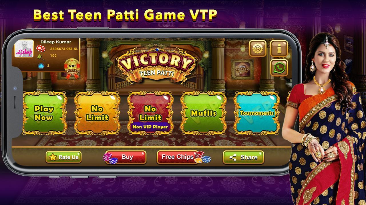 Victory TeenPatti Indian Poker Game 0.33 Screenshot 1