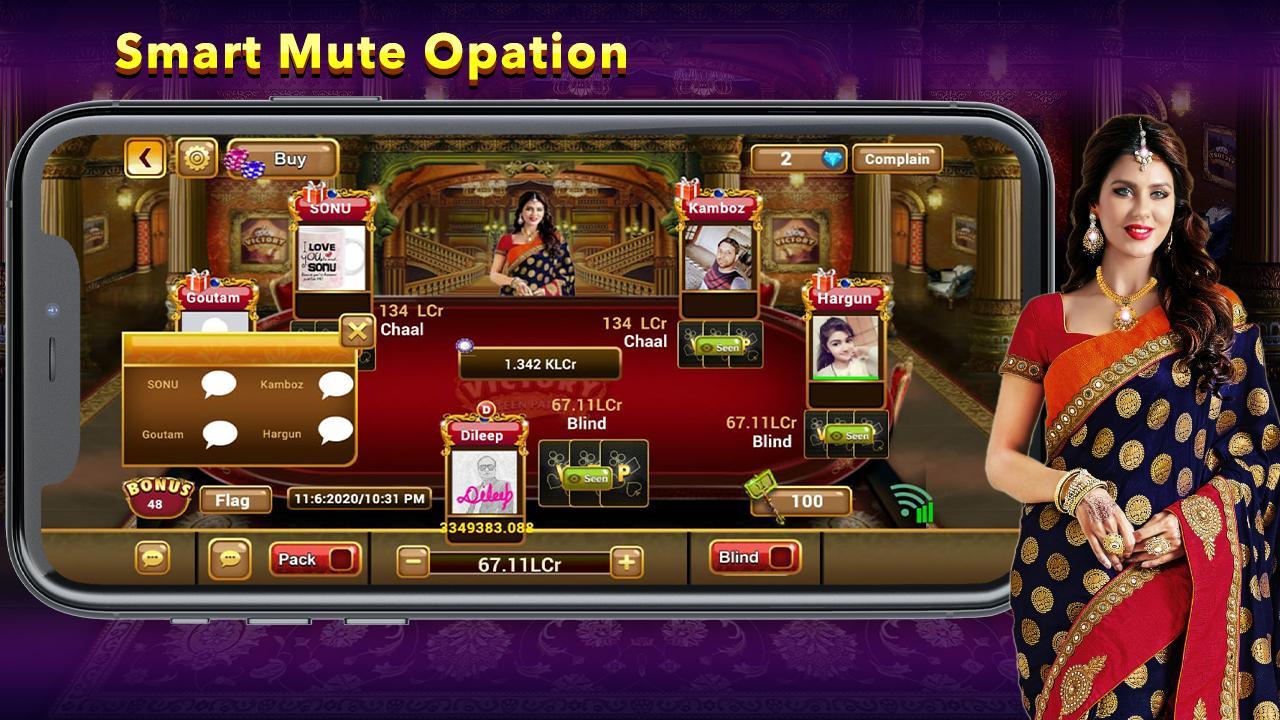Victory TeenPatti Indian Poker Game 0.33 Screenshot 3