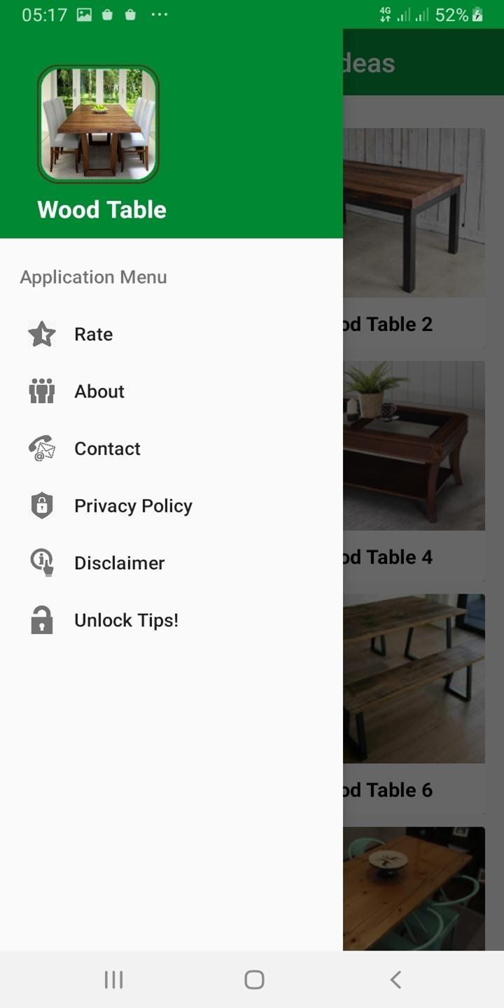 Wood Table Design Ideas (Complete Collection) 4.0.4 Screenshot 2