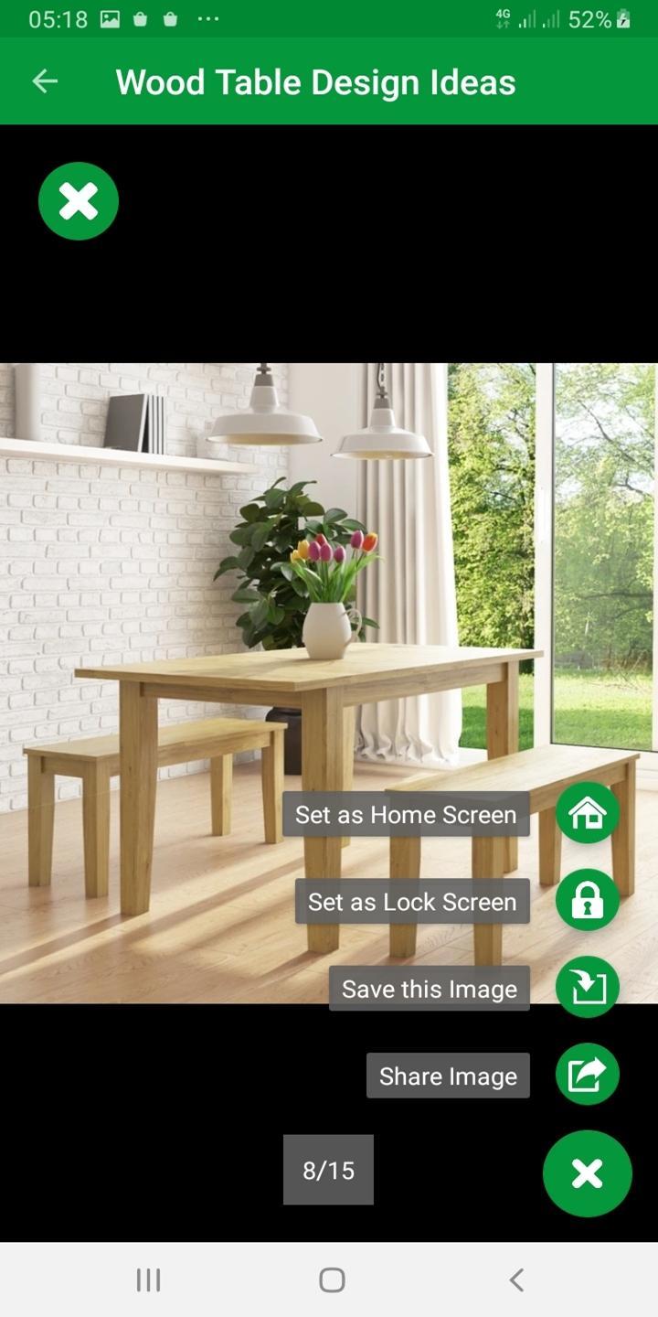 Wood Table Design Ideas (Complete Collection) 4.0.4 Screenshot 8