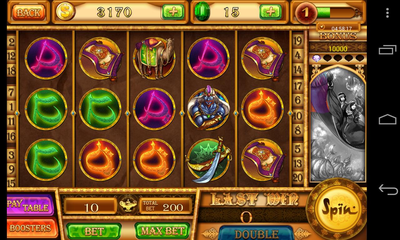 Slots - Aladdin's Magic -Vegas Slot Machine Casino 1.6.2 Screenshot 10