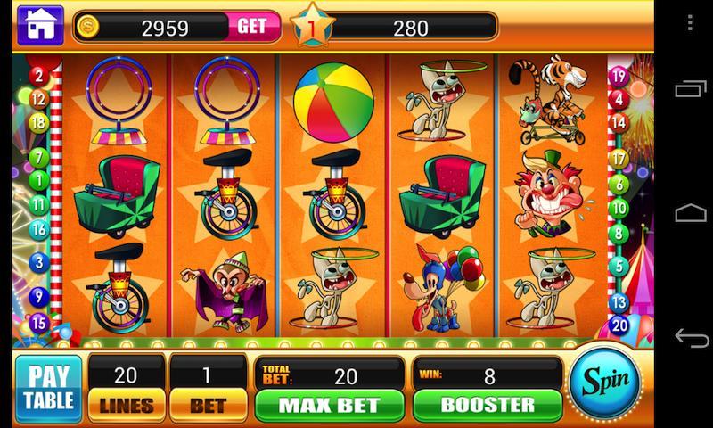 Circus Slots -Slot Machines Vegas Slot Casino Game 1.3.1 Screenshot 1