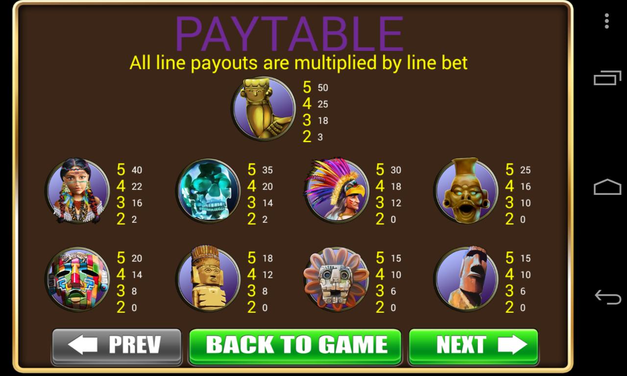 Slot Casino - Maya's Secret Free Slot Machine Game 1.6.2 Screenshot 10