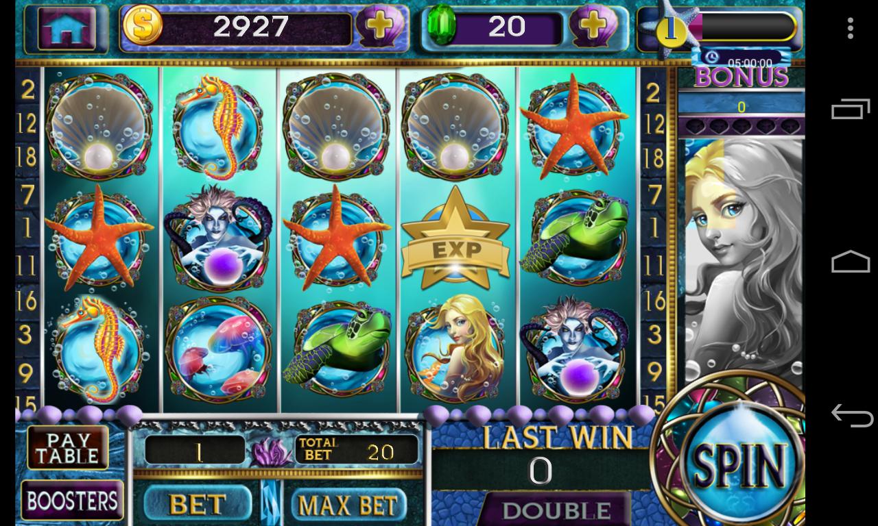 Slot - Mermaid's Pearl - Free Slot Machines Games 1.6.2 Screenshot 2