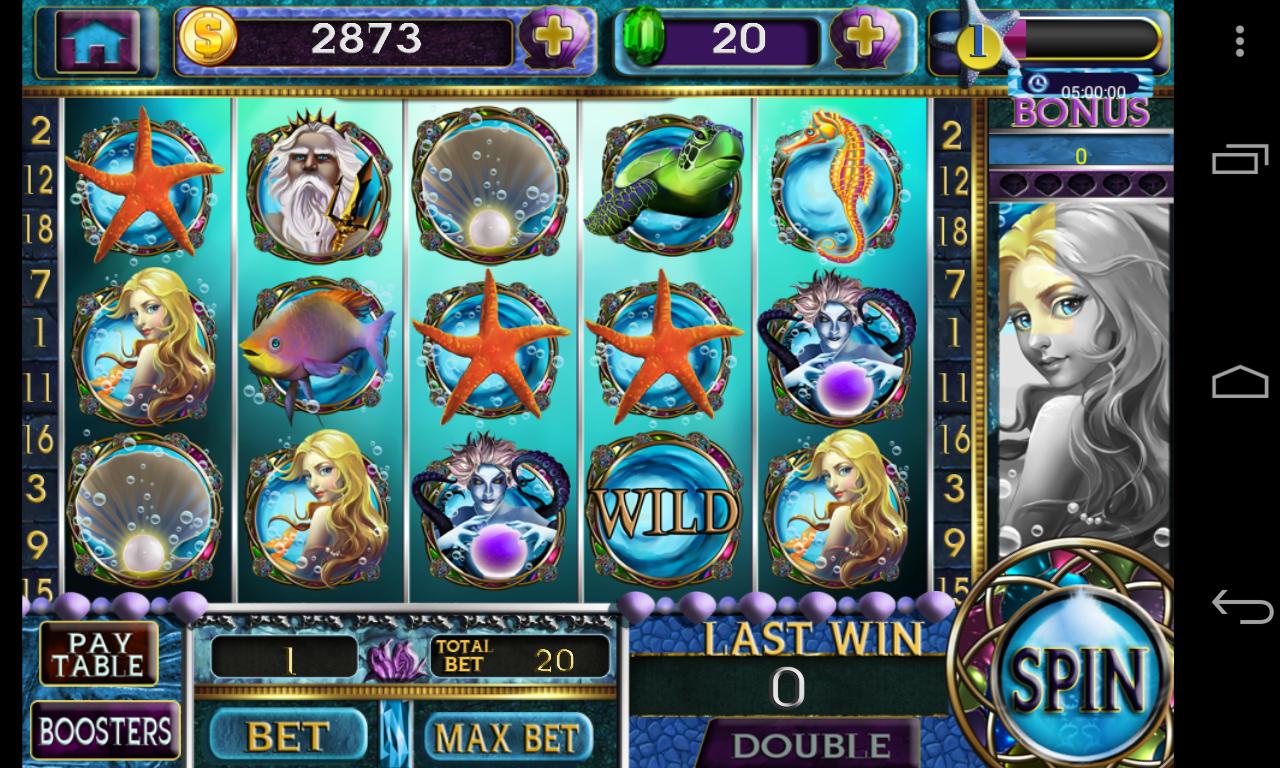 Slot - Mermaid's Pearl - Free Slot Machines Games 1.6.2 Screenshot 5