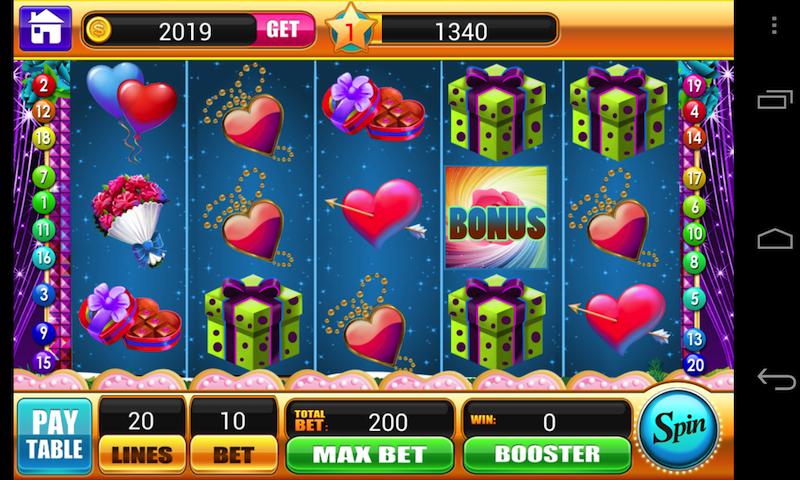 Valentine Slots - Vegas Slot machine Casino Game 1.3.1 Screenshot 4