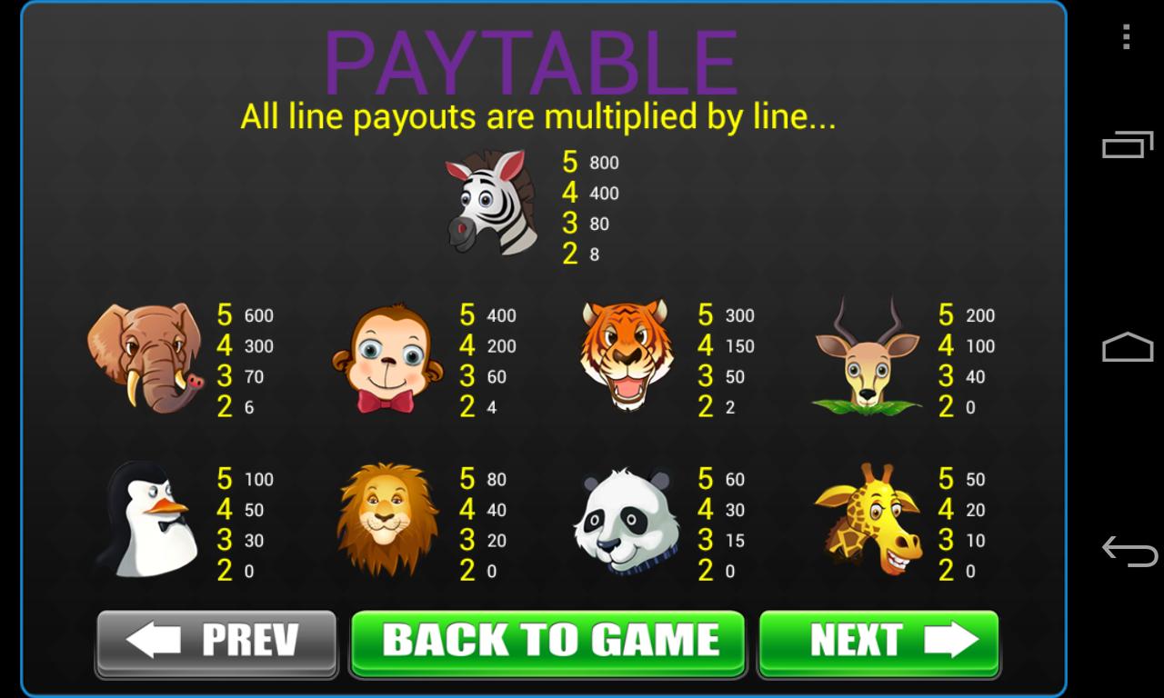 Zoo Slots - Slot Machine - Free Vegas Casino Games 1.3.3 Screenshot 10