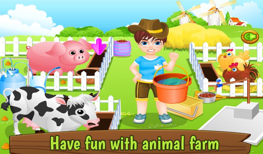 Farm Animal Caring - Dress Up Farmer 1.0.0 Screenshot 1