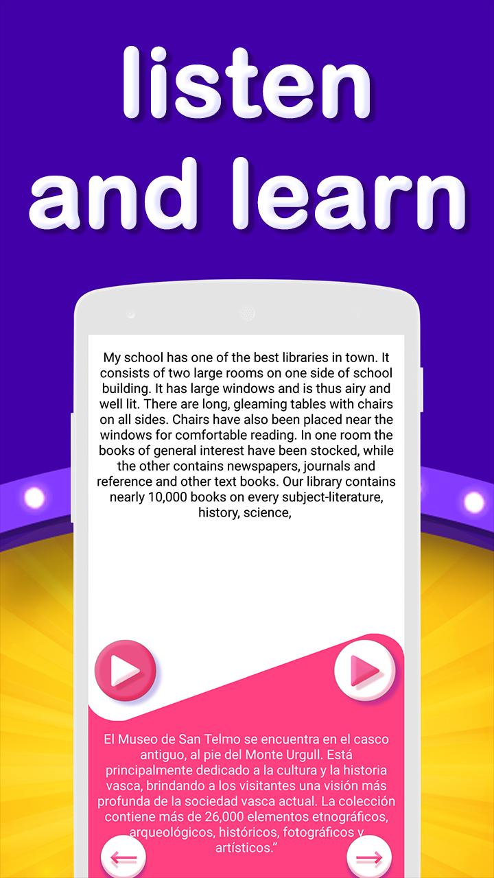 English to Spanish Translator & Learn Spanish free 6.24 Screenshot 7