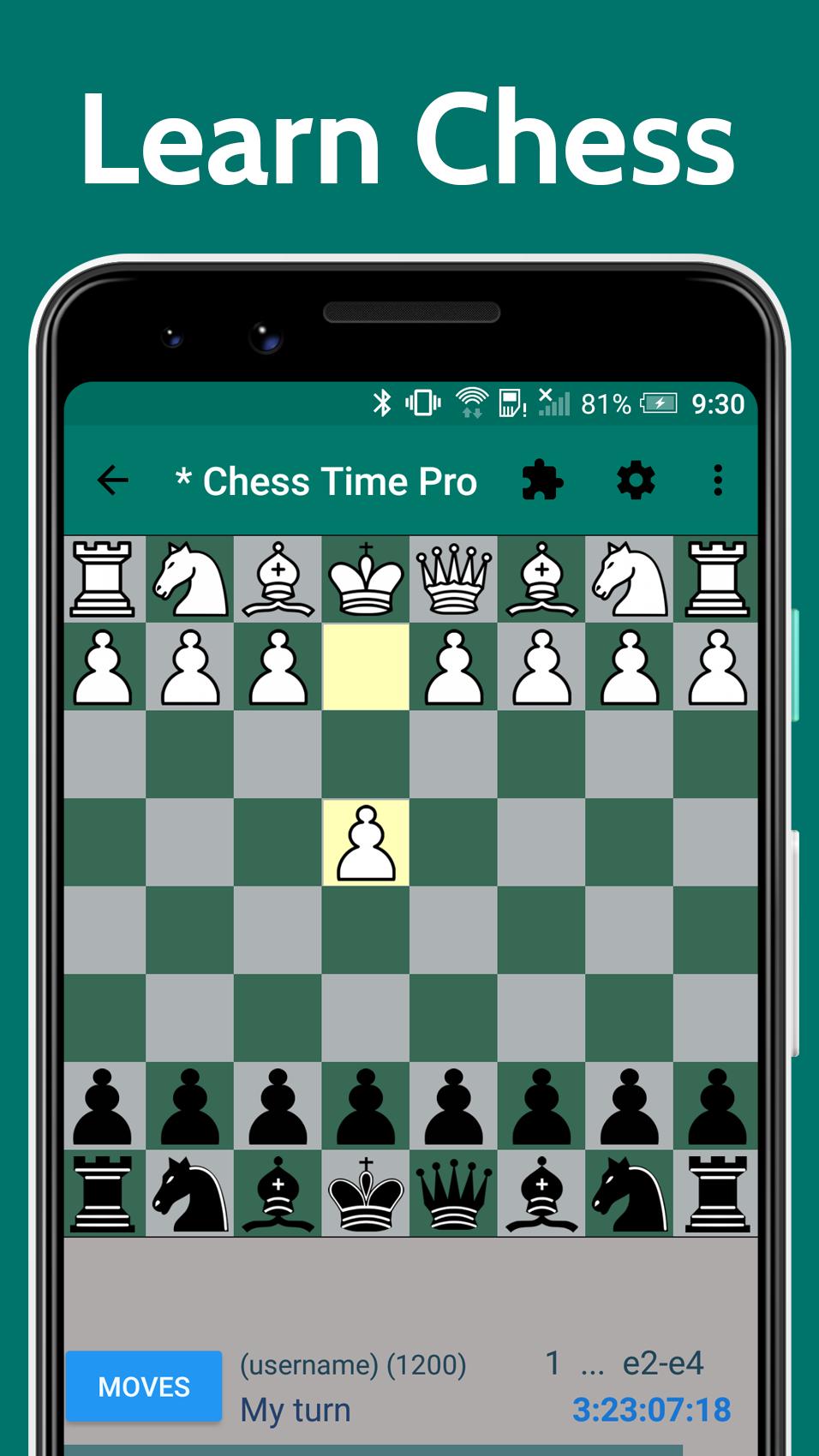 Chess Time Multiplayer Chess 3.4.2.96 Screenshot 1