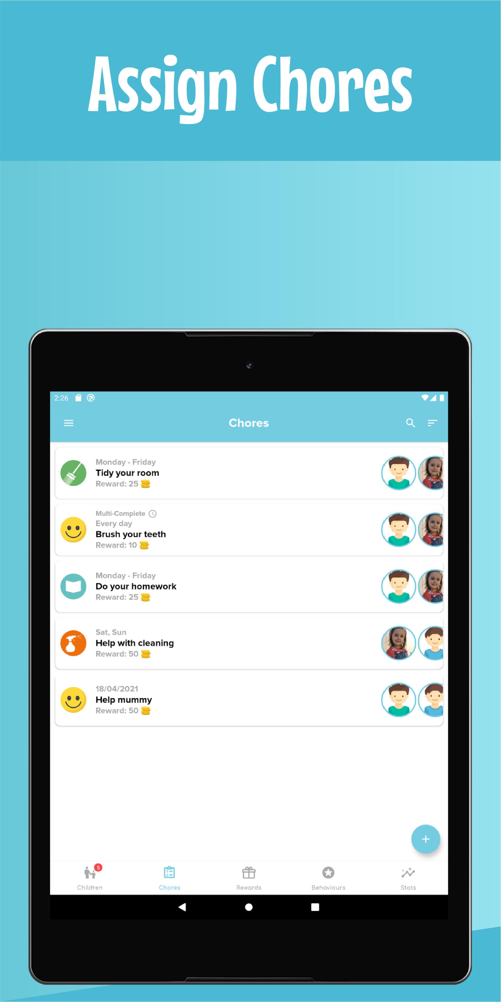 Chores 4 Rewards Household Chores App For Kids 2.0.5 Screenshot 9