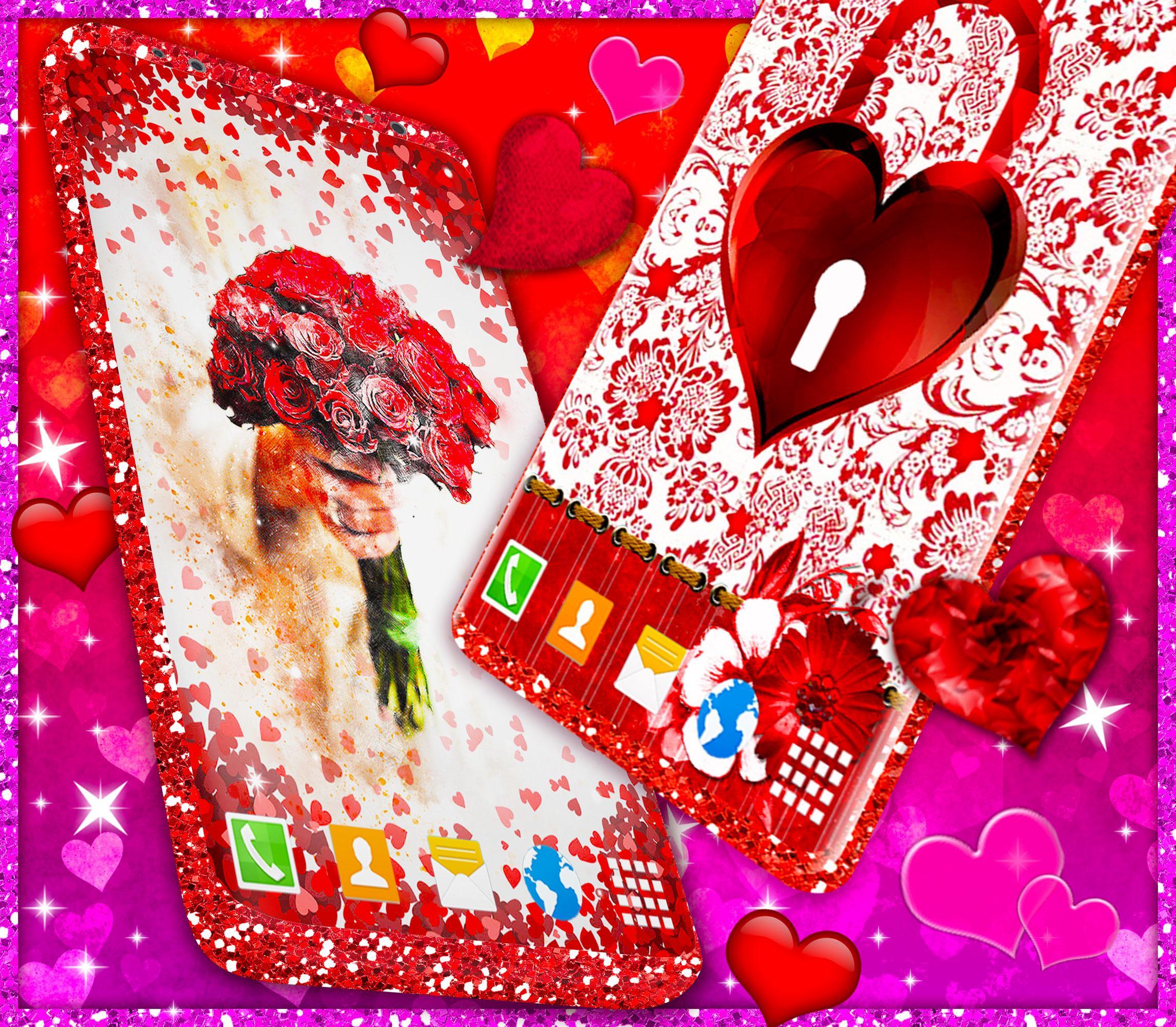 Love Live Wallpapers ❤️ 3D Hearts 4K Wallpapers 6.7.10 Screenshot 4