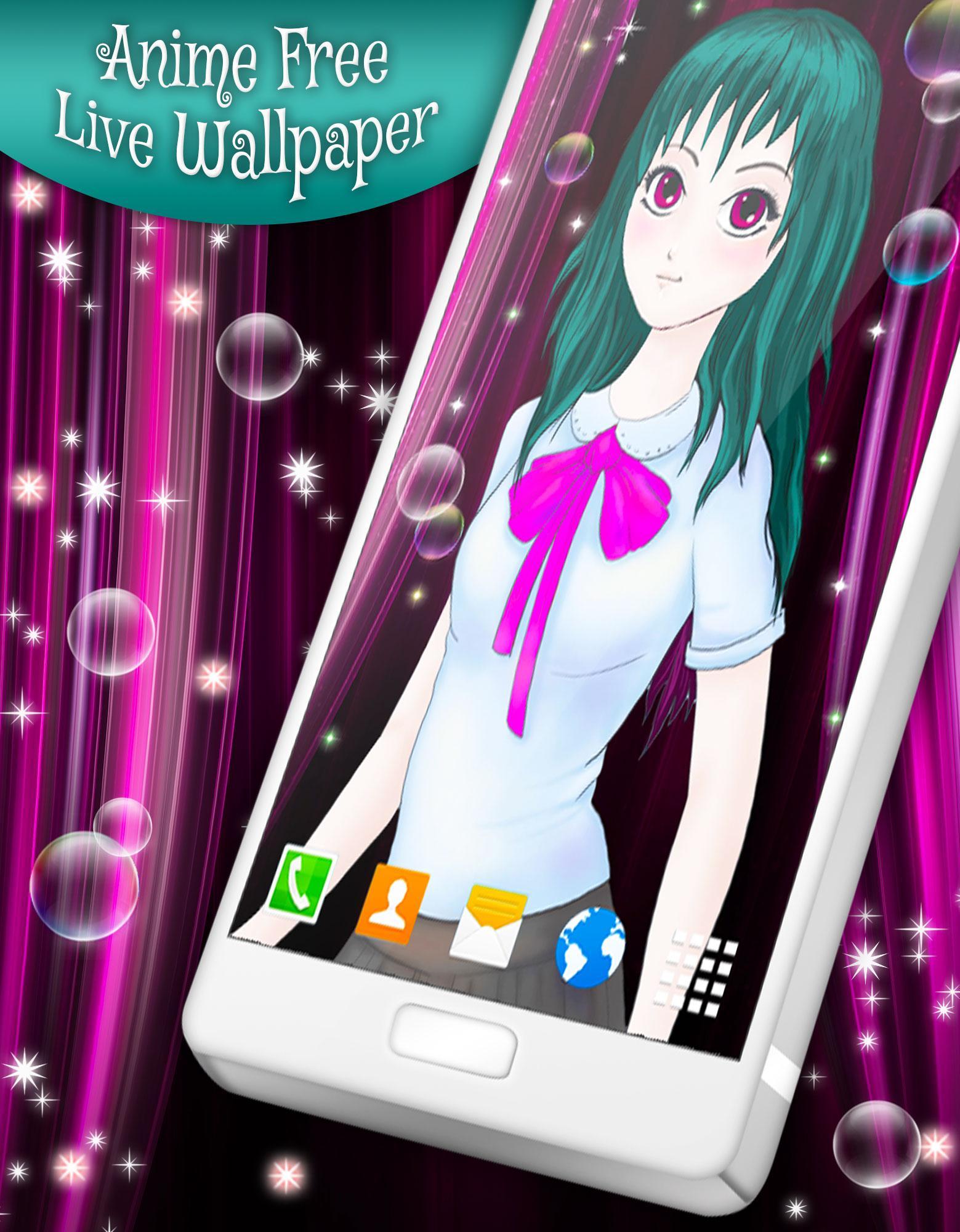 Anime Free Live Wallpaper ❤️ Girls Anime Wallpaper 6.7.10 Screenshot 2