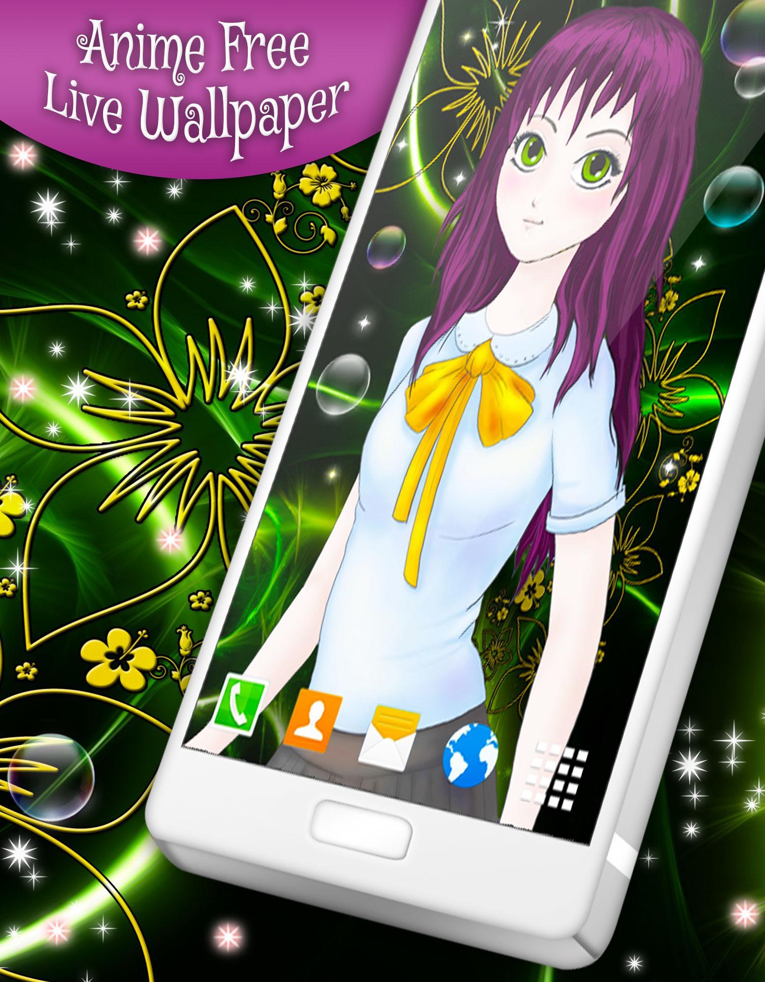 Anime Free Live Wallpaper ❤️ Girls Anime Wallpaper 6.7.10 Screenshot 6