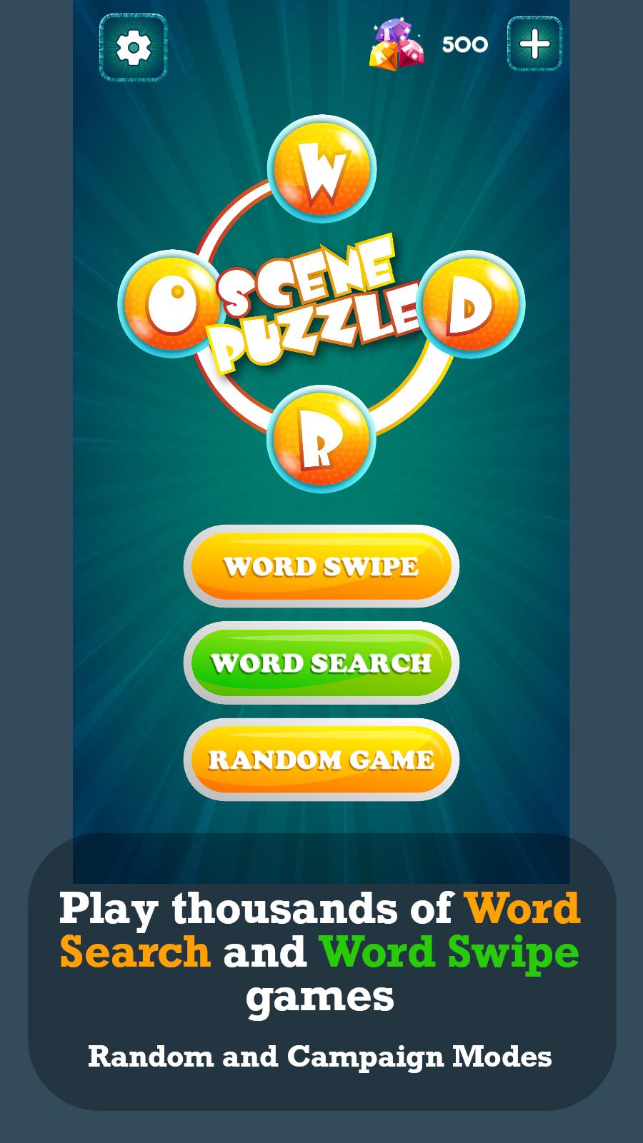 Word Scene Puzzle Connect and Search 5 Screenshot 1