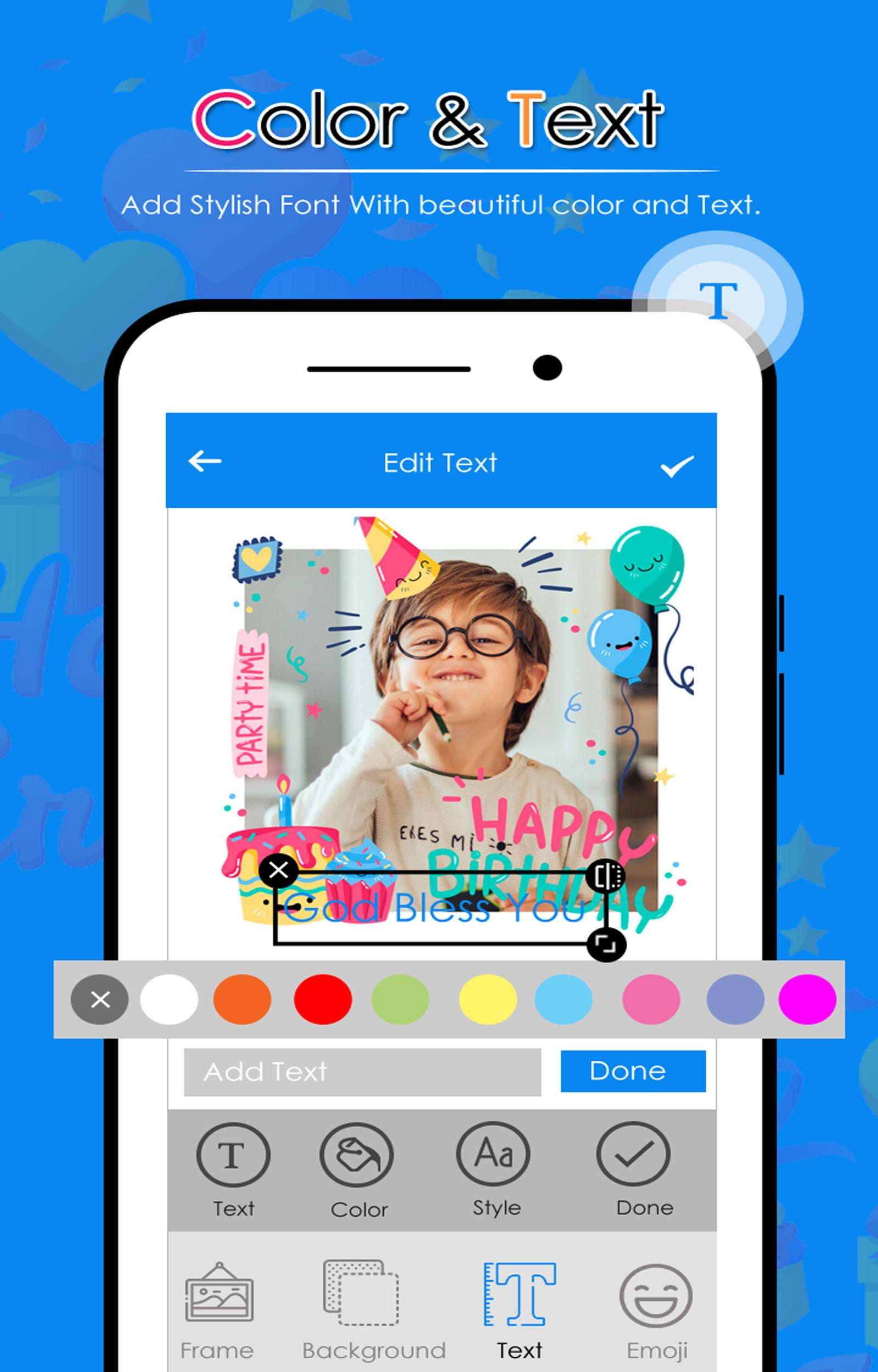 Birthday Video Maker With Music Video Editor 1.1 Screenshot 12