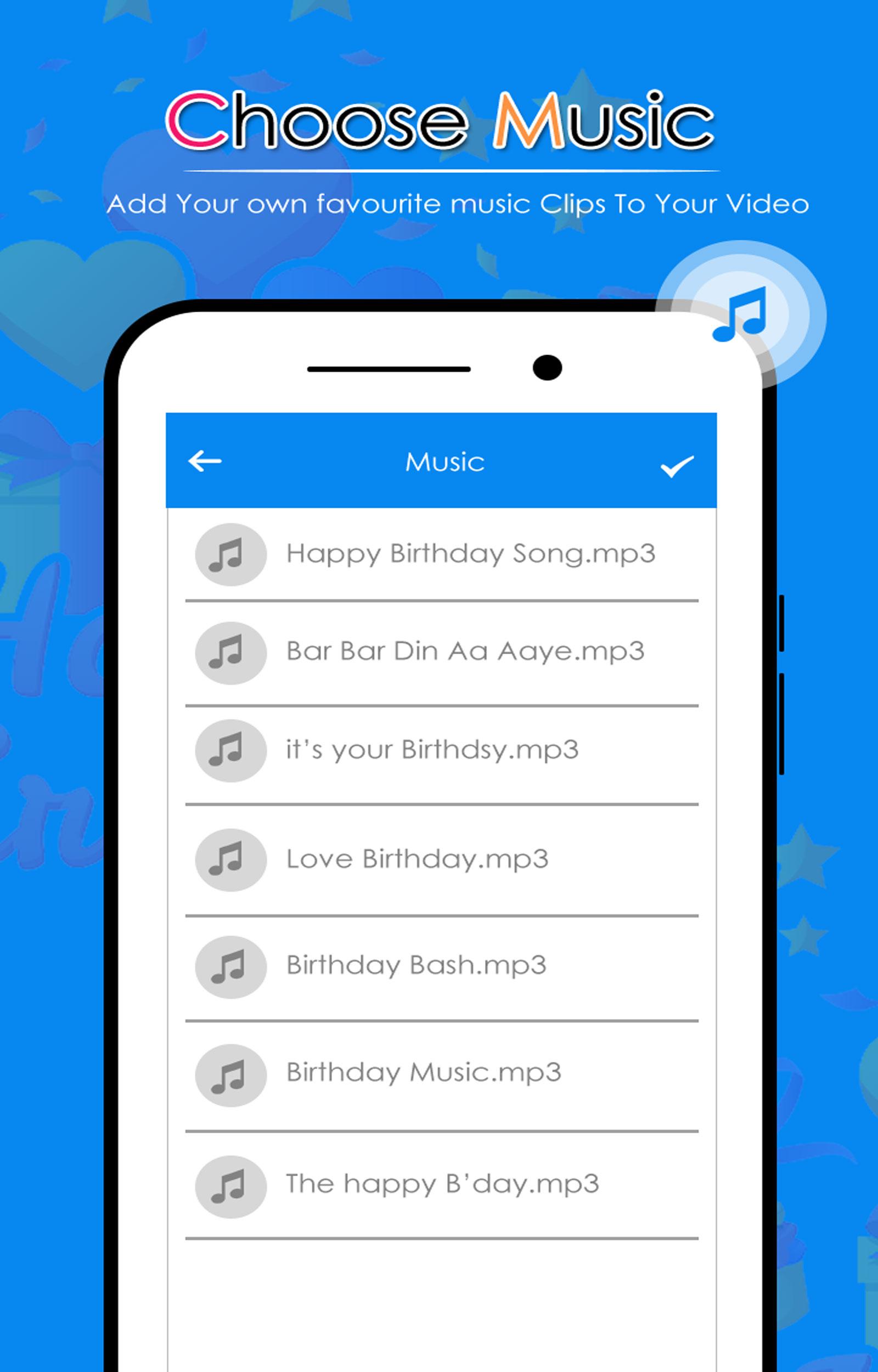 Birthday Video Maker With Music Video Editor 1.1 Screenshot 14