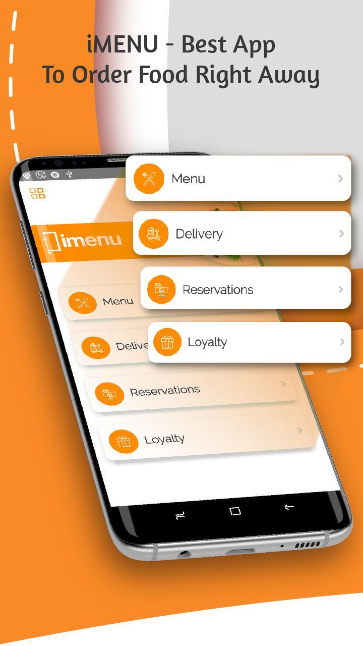 iMenu Order food app 9.1.50 Screenshot 1