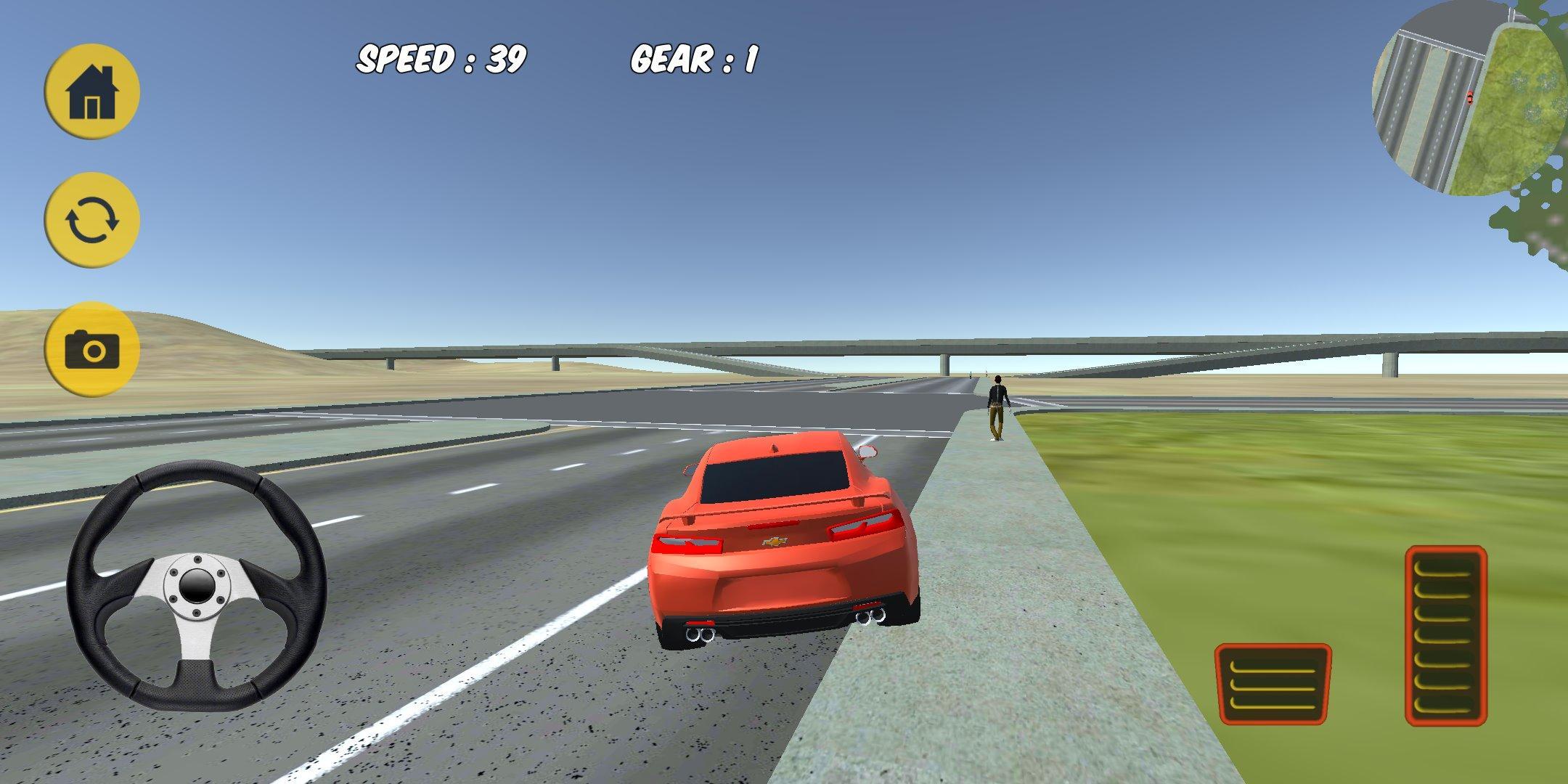 Camaro Driving Simulator 1.4 Screenshot 1