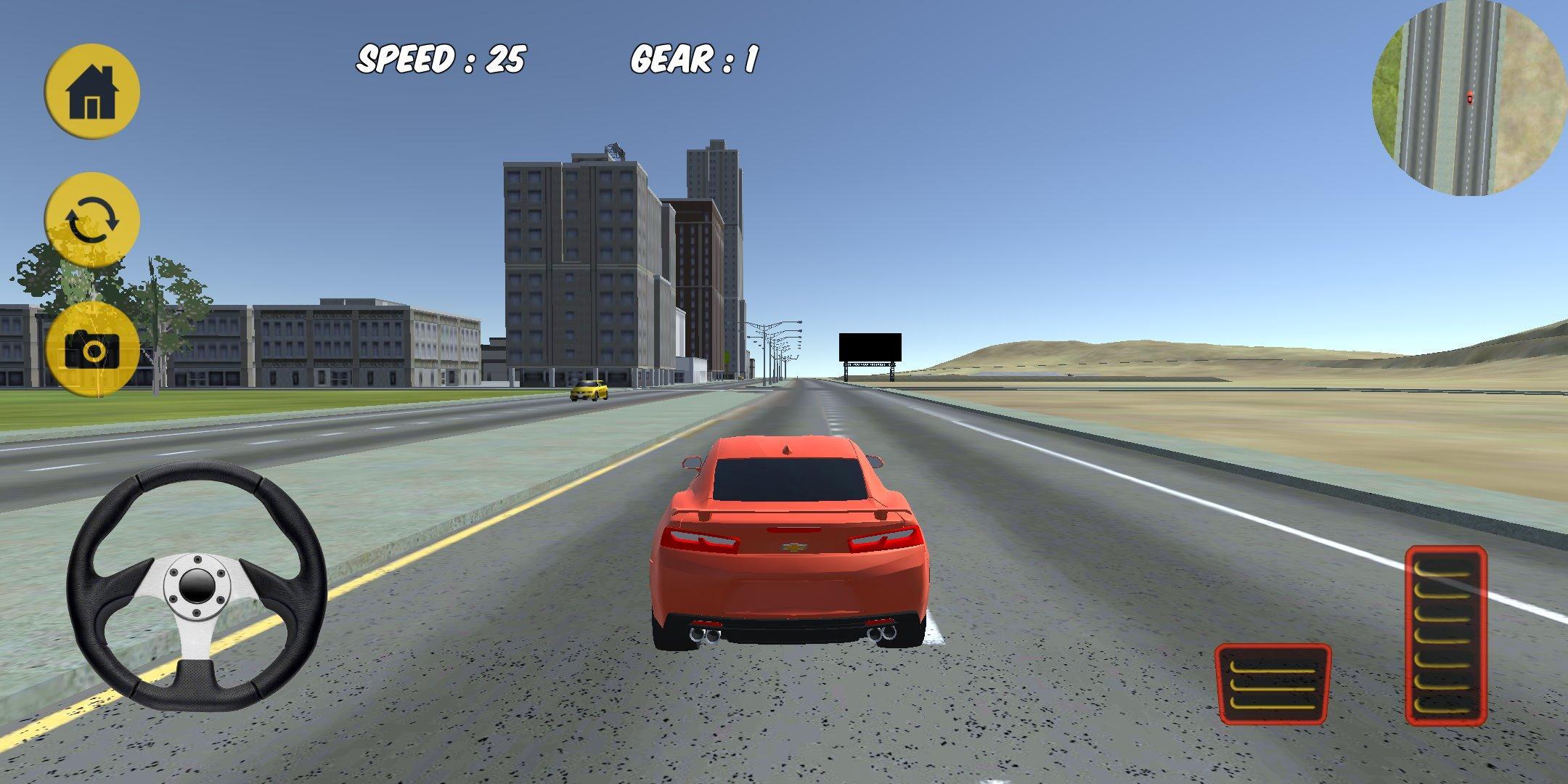 Camaro Driving Simulator 1.4 Screenshot 2