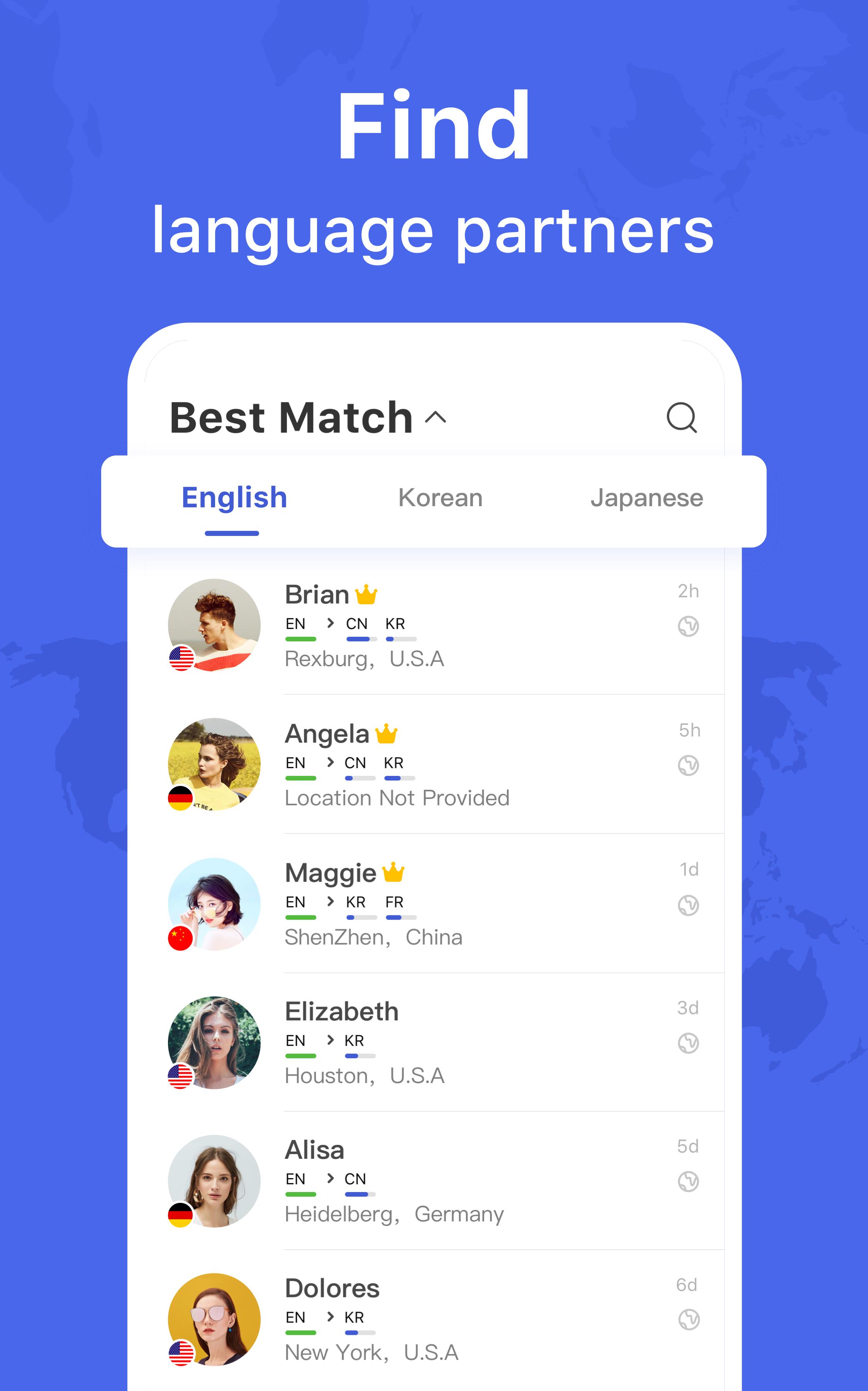 HelloTalk — Chat, Speak & Learn Foreign Languages 4.1.7 Screenshot 12