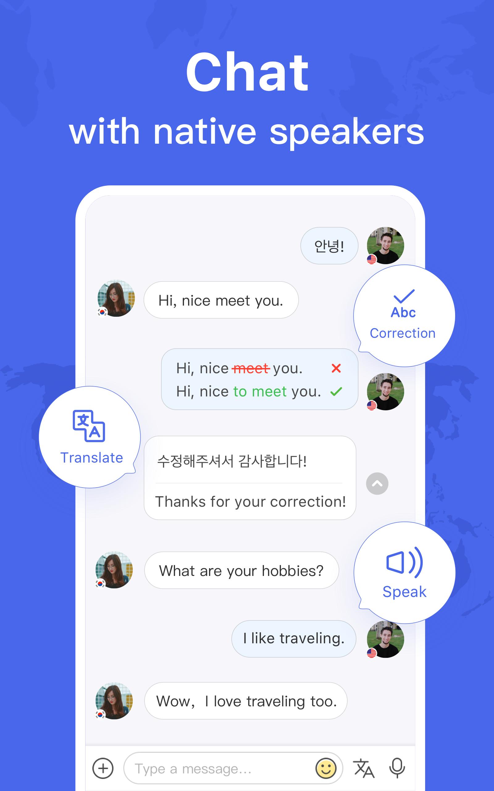 HelloTalk — Chat, Speak & Learn Foreign Languages 4.1.7 Screenshot 6