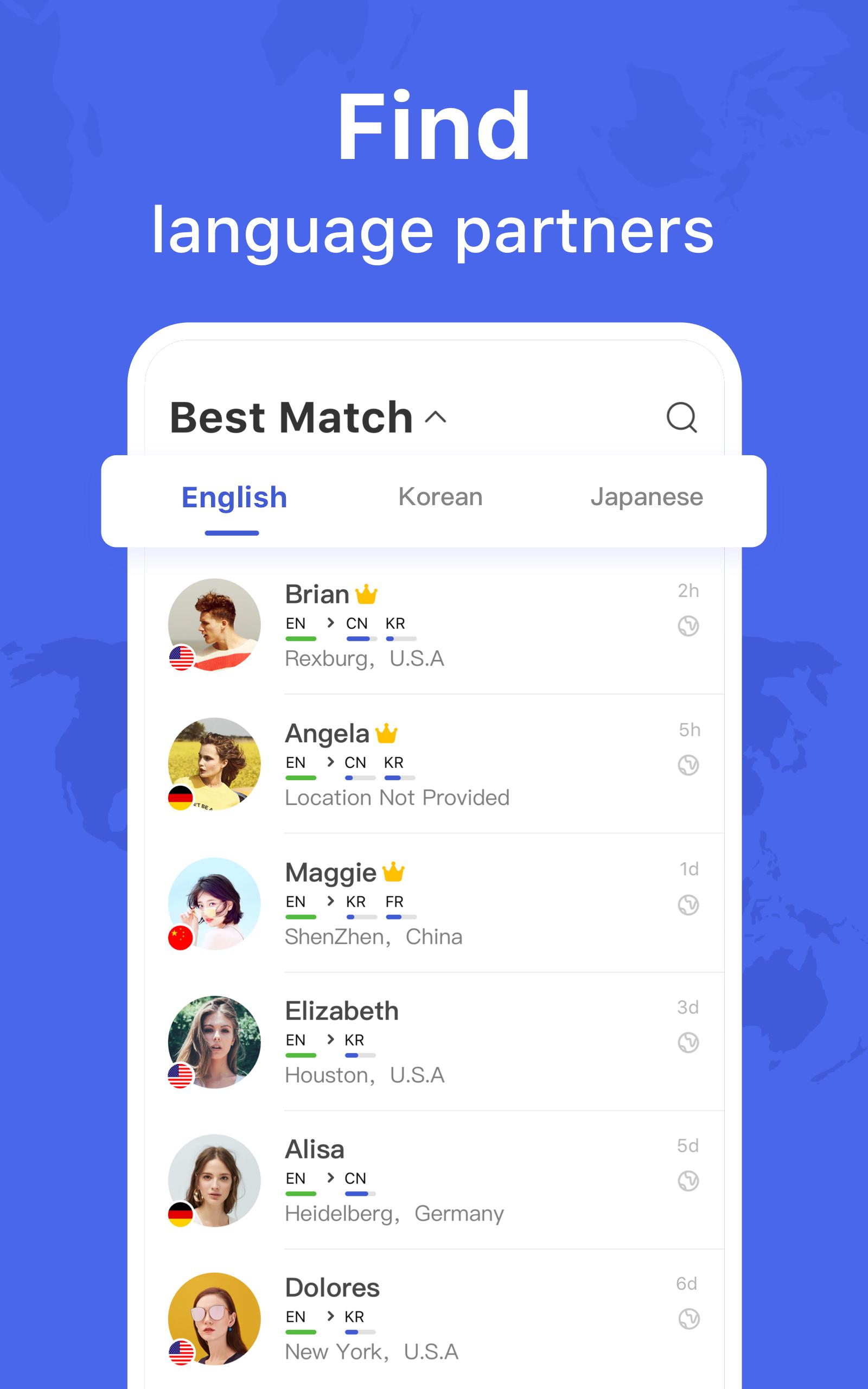 HelloTalk — Chat, Speak & Learn Foreign Languages 4.1.7 Screenshot 7