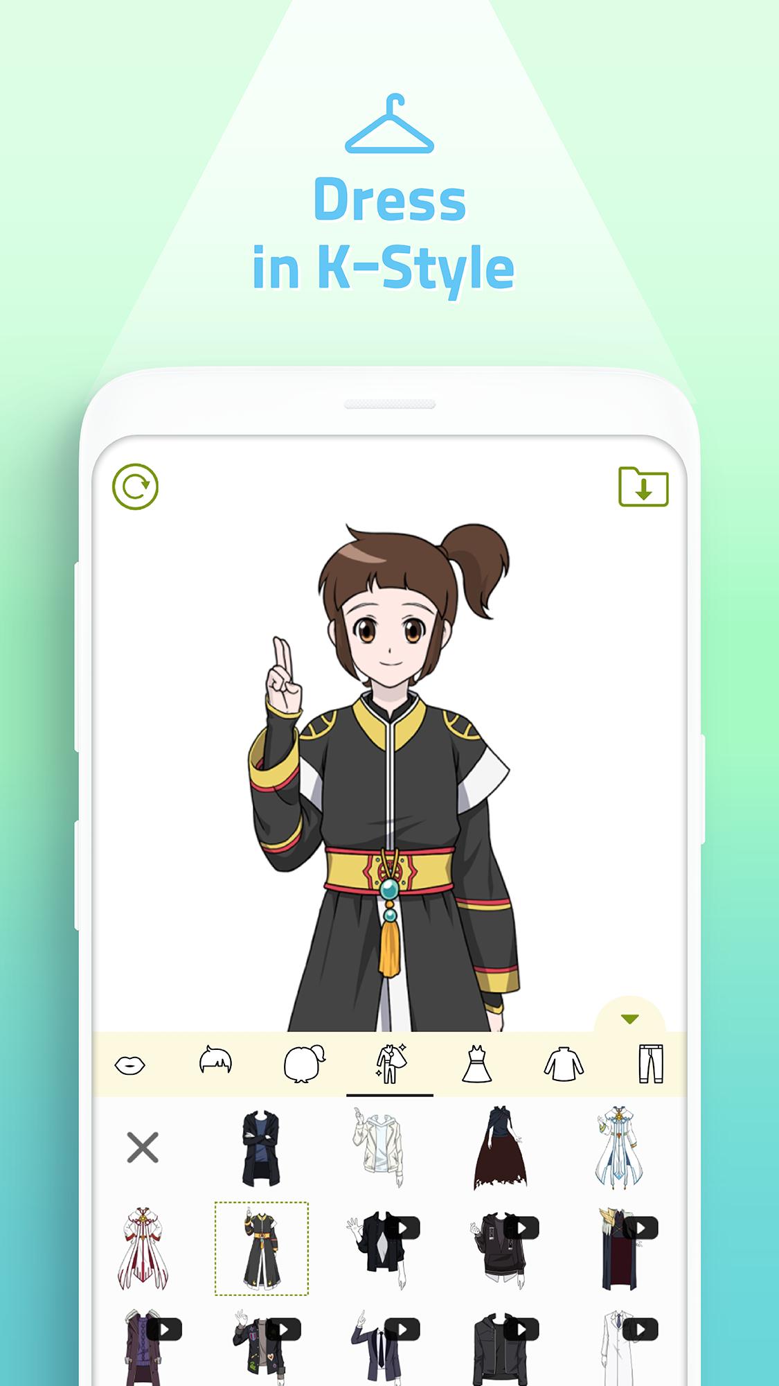 ShinVatar K-pop style mini-me 1.13.1 Screenshot 2