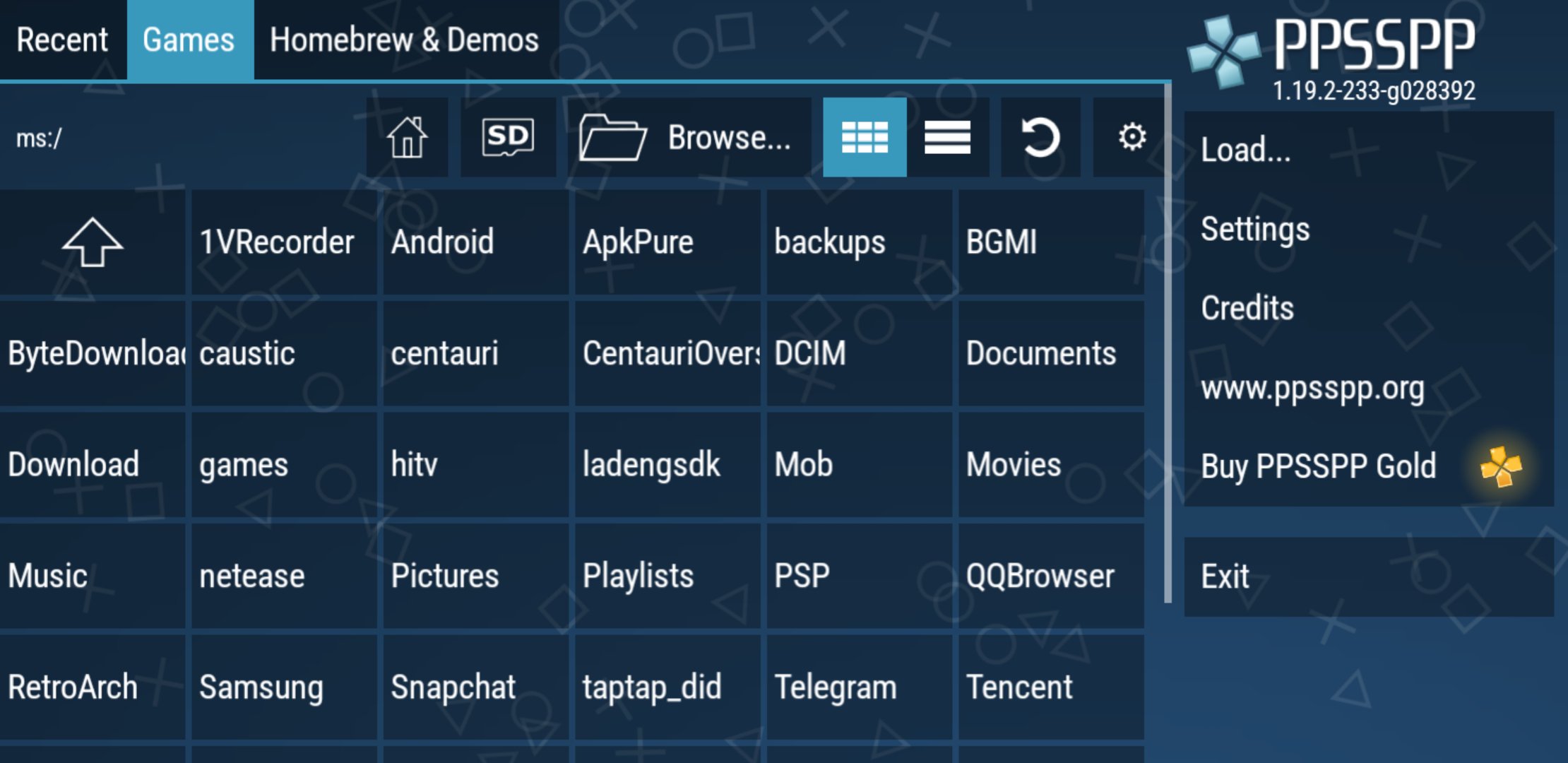 PPSSPP v1.20.4 Screenshot 2