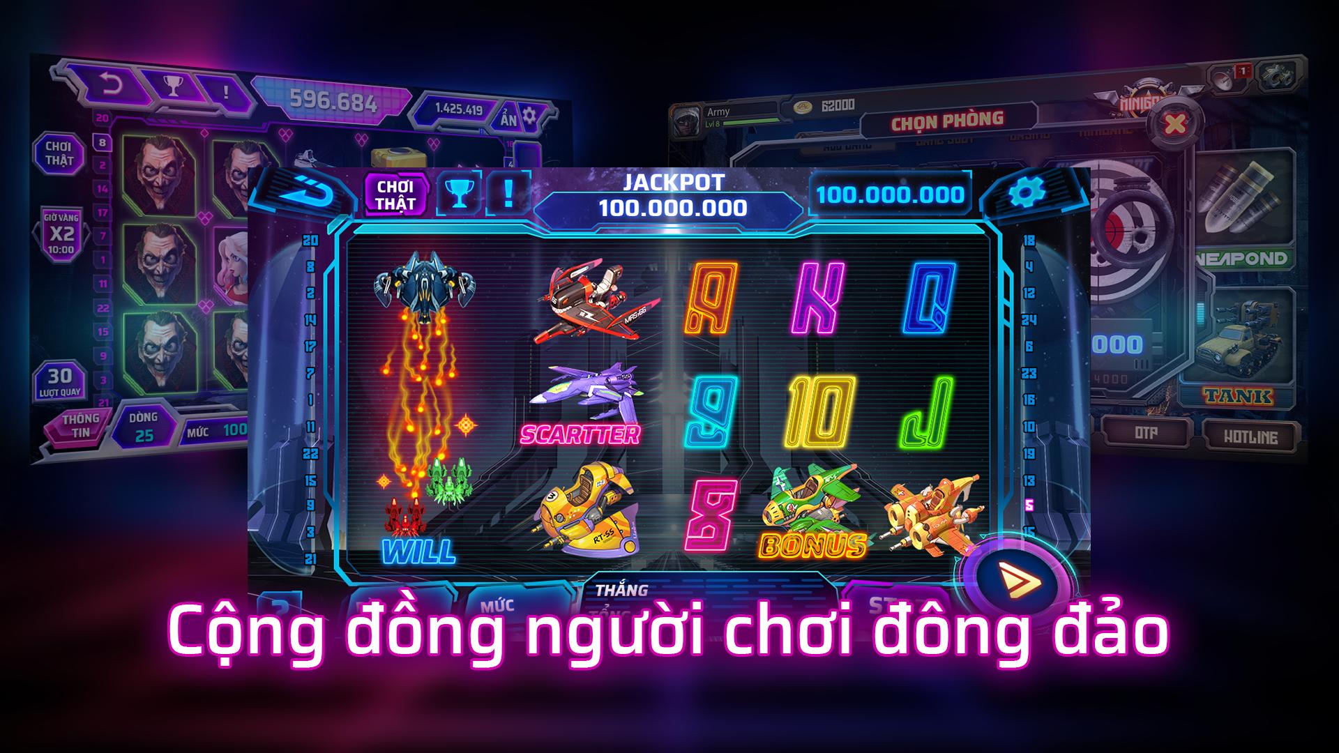 ZoVin Game Bài Slots Nổ Hũ , Danh Bai Doi Thuong 6.0 Screenshot 2