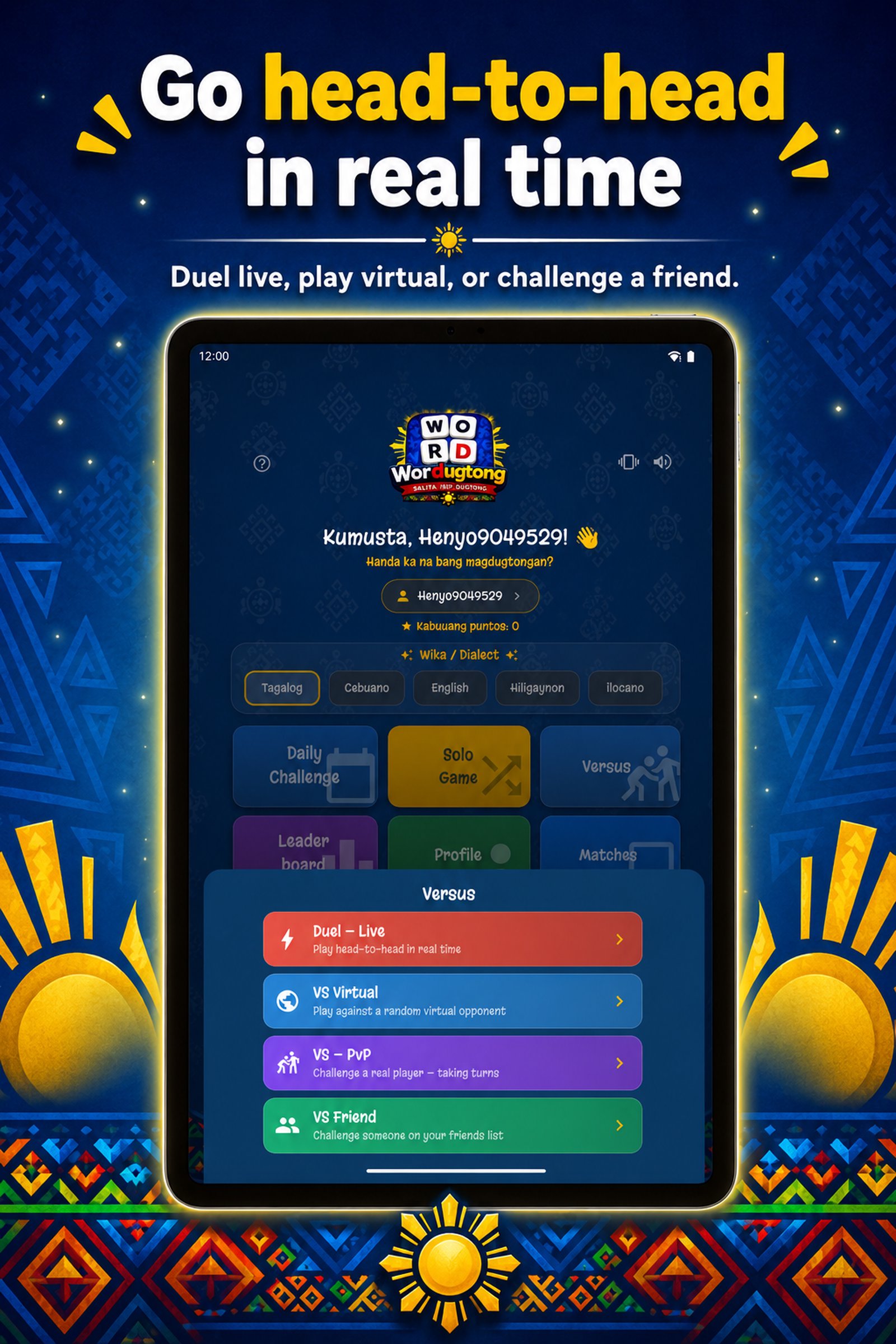 Wordugtong: Pinoy Word Game 2026.8.16 Screenshot 13