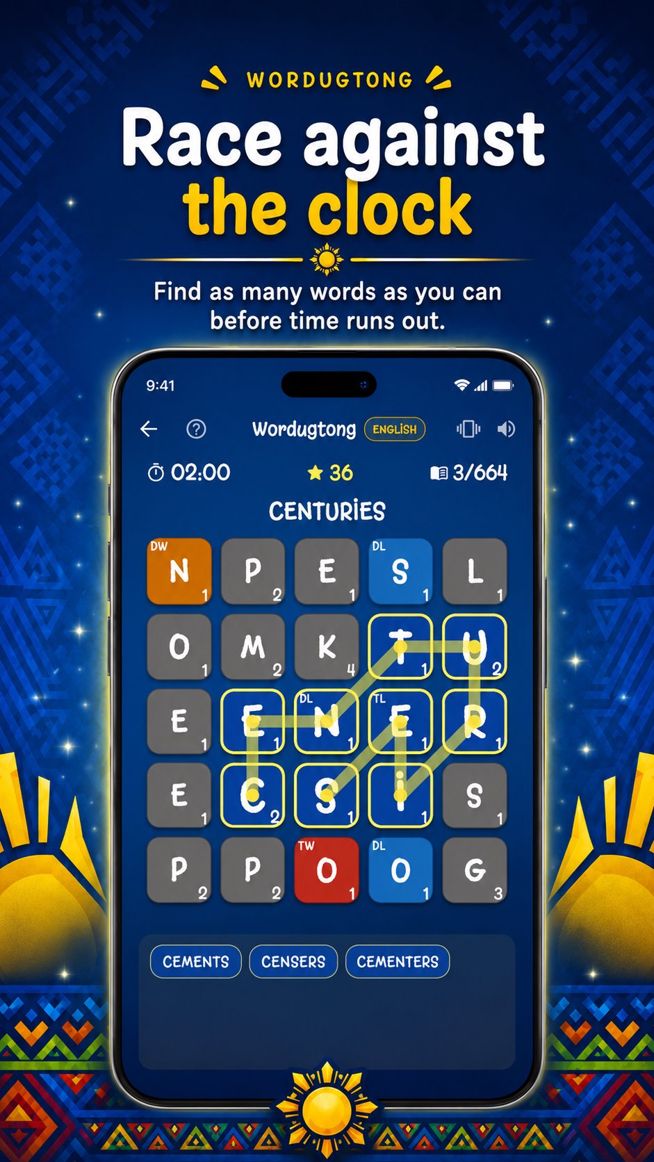 Wordugtong: Pinoy Word Game 2026.8.16 Screenshot 2