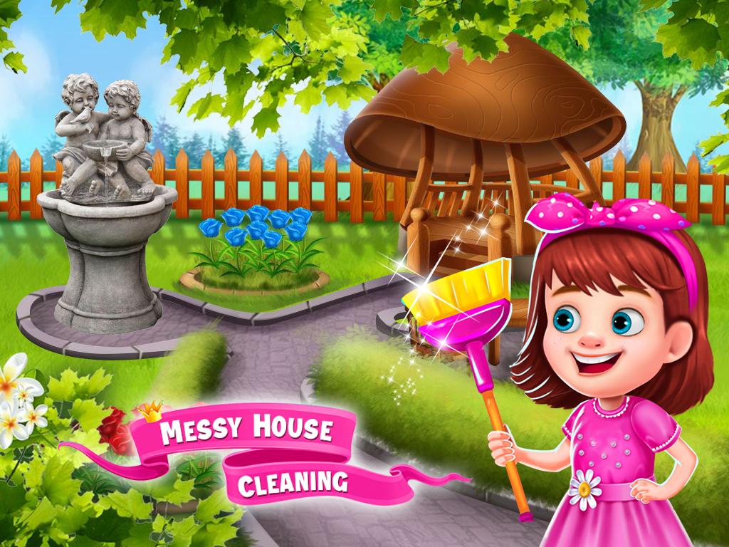 Princess Messy House Cleaning : Girls Activities 1.0.2 Screenshot 10