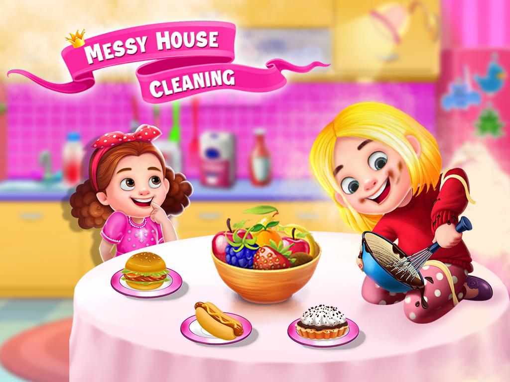 Princess Messy House Cleaning : Girls Activities 1.0.2 Screenshot 13