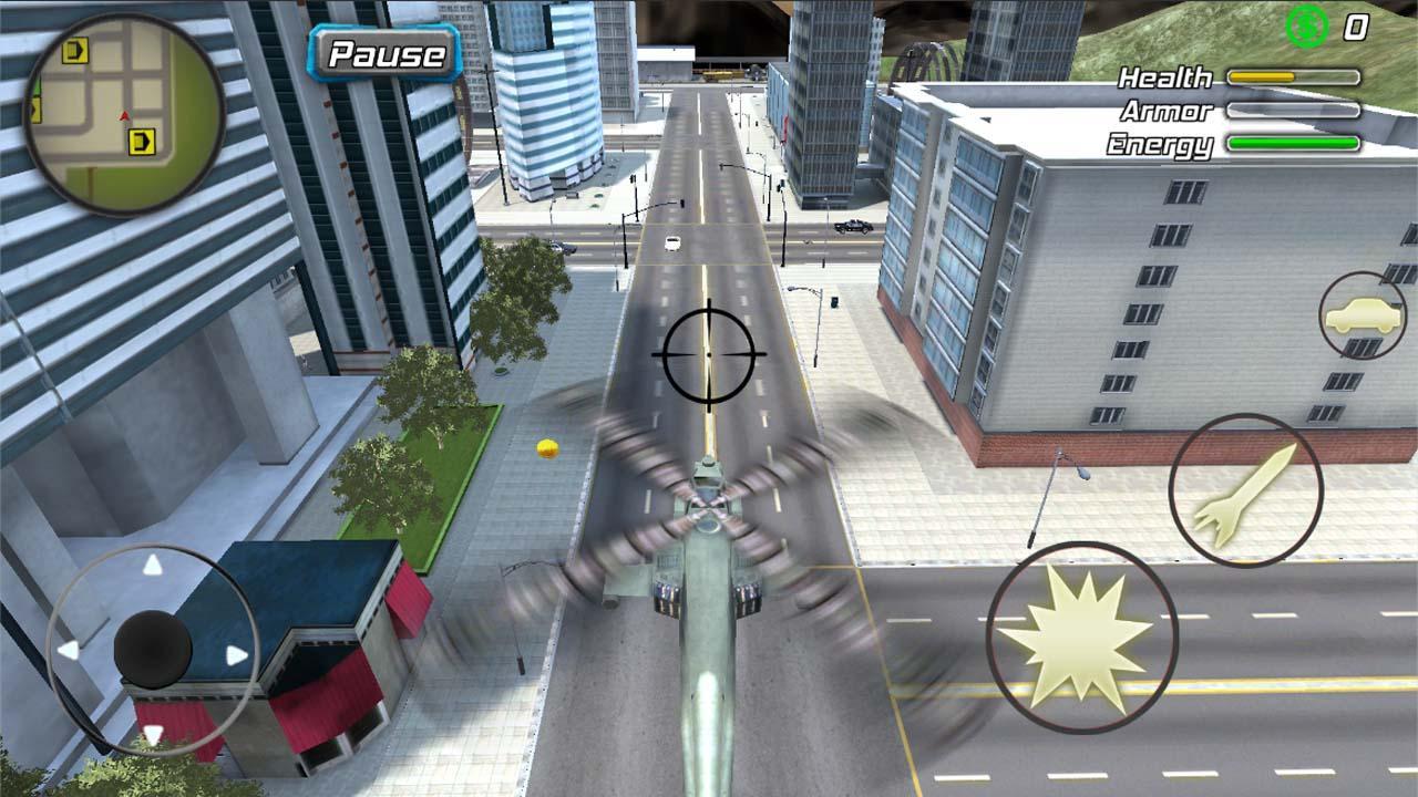 Crime Angel Superhero - Vegas Air Strike 1.0.8 Screenshot 14