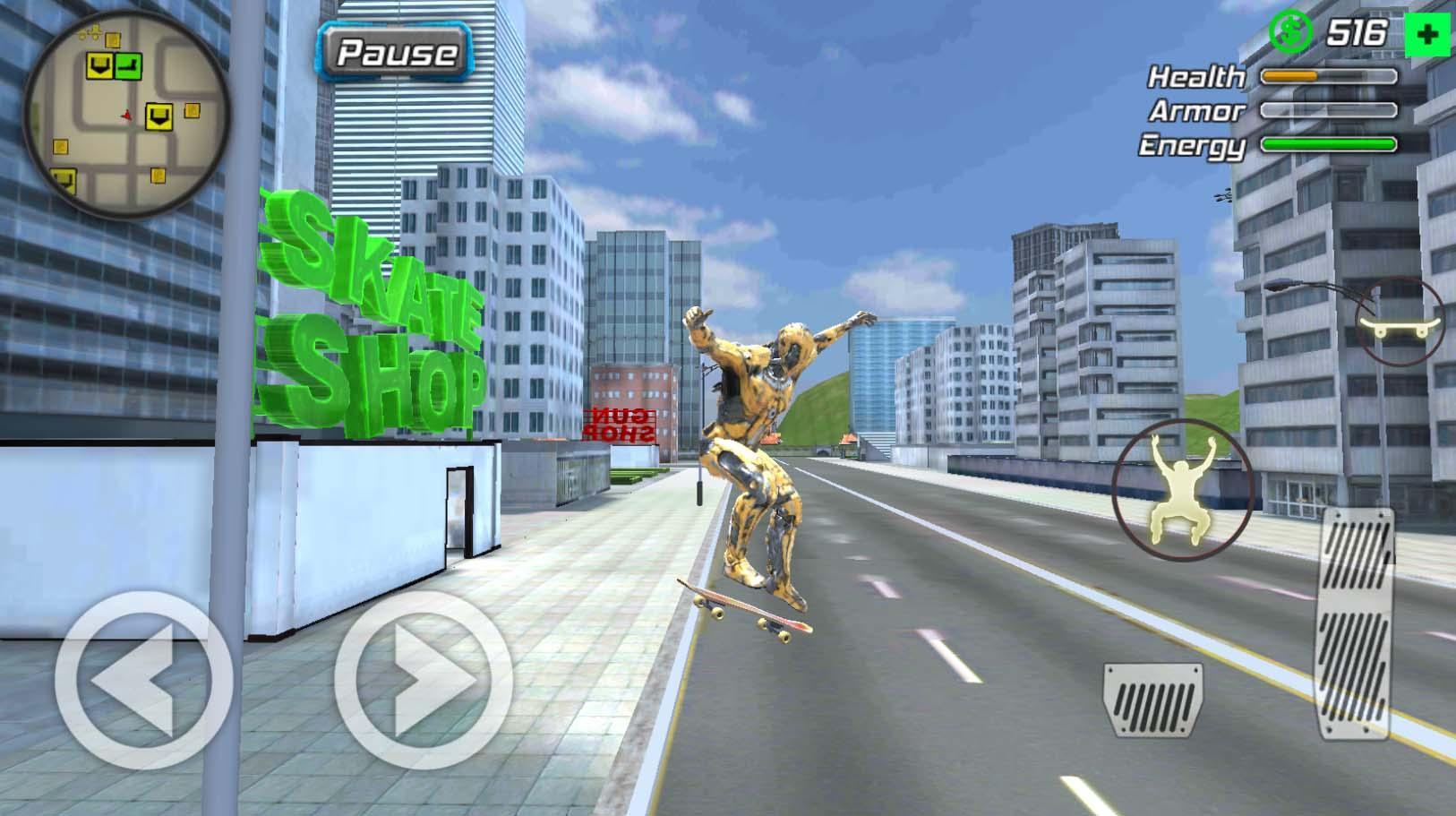 Super Crime Steel War Hero Iron Flying Mech Robot 1.1.7 Screenshot 1