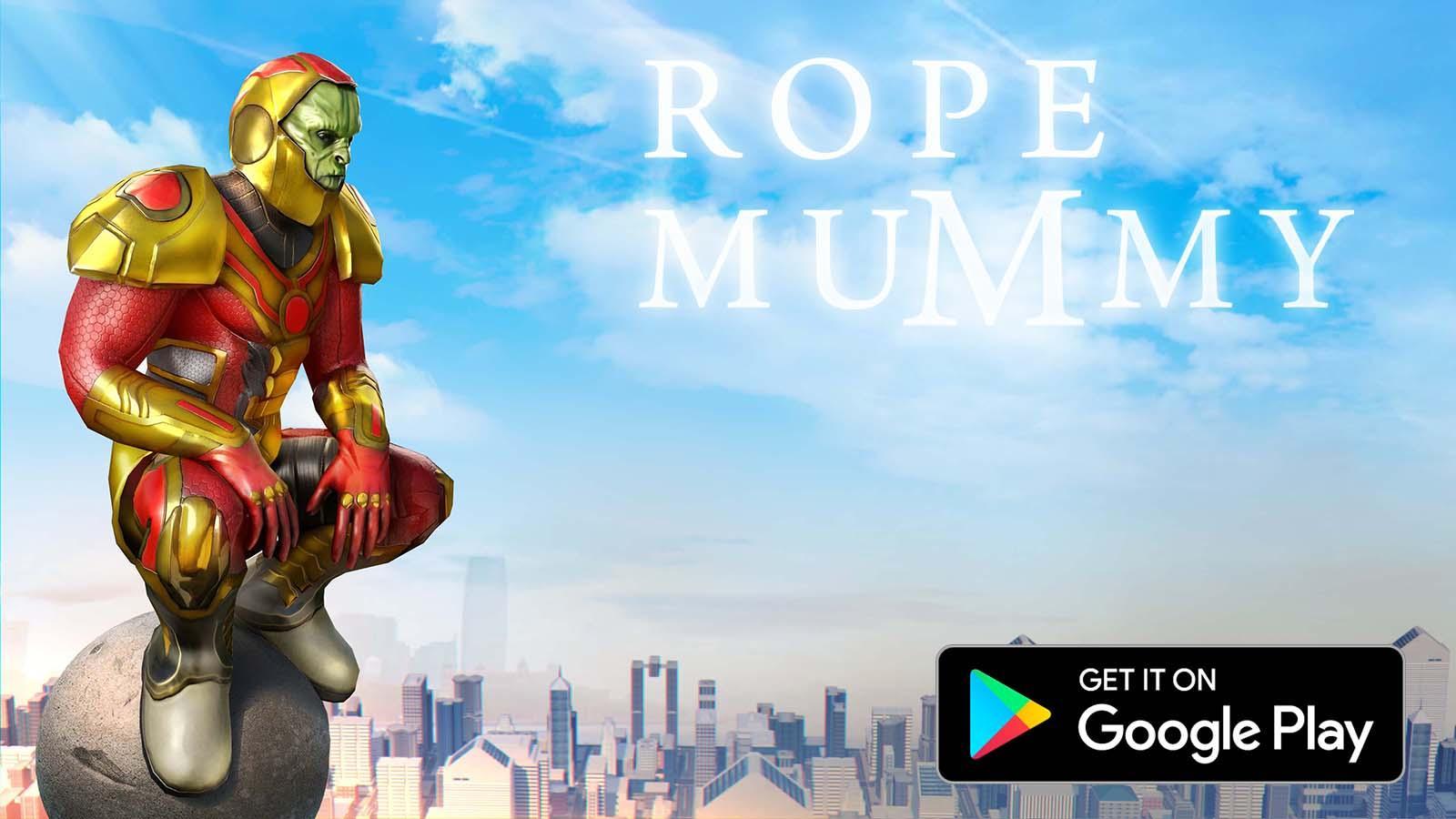 Rope Mummy Crime Simulator: Vegas Hero 1.0.7 Screenshot 1