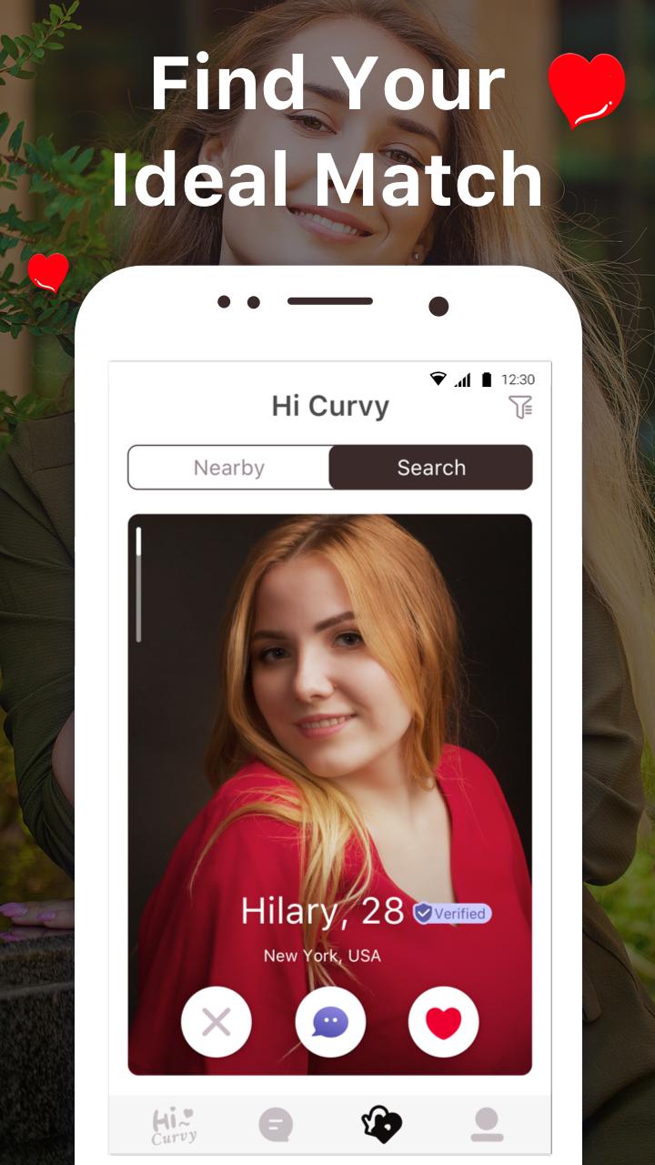 BBW Dating Hookup: Plus Size Elite Curvy Singles 1.0.9 Screenshot 1