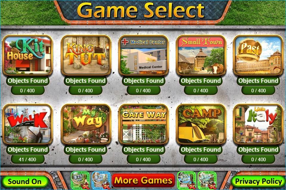 Pack 1 - 10 in 1 Hidden Object Games by PlayHOG 88.8.8.9 Screenshot 1