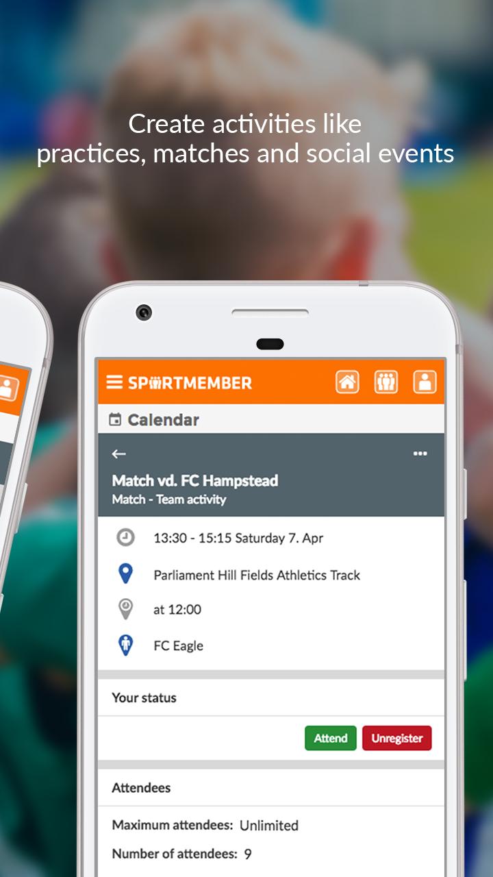 SportMember Mobile team app 6.6.279 Screenshot 2